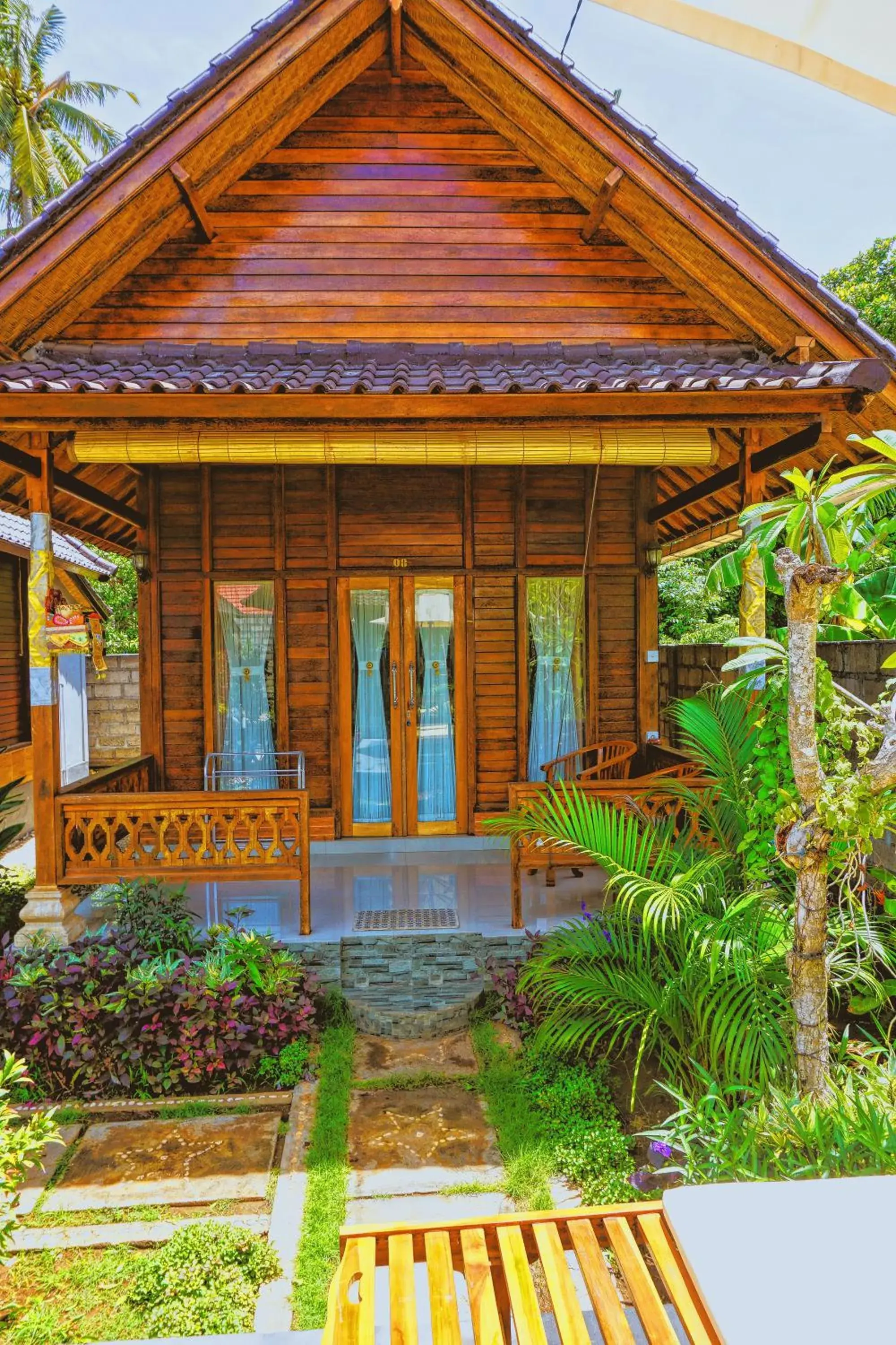Double Room with Balcony in Mertasari Bungalows Double Room with Balcony in Mertasari Bungalows