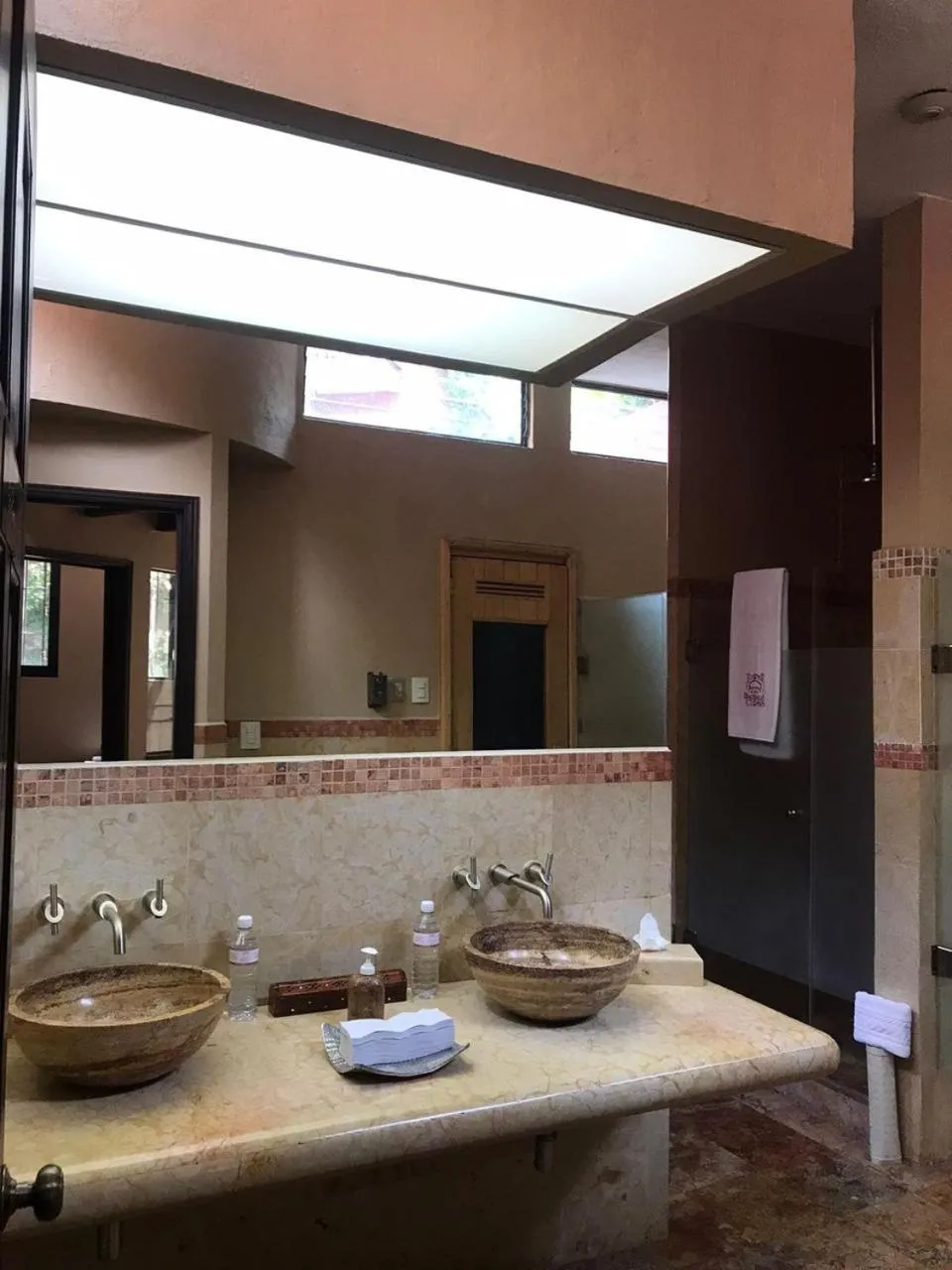 Sauna in Hotel & Spa Hacienda de Cortés