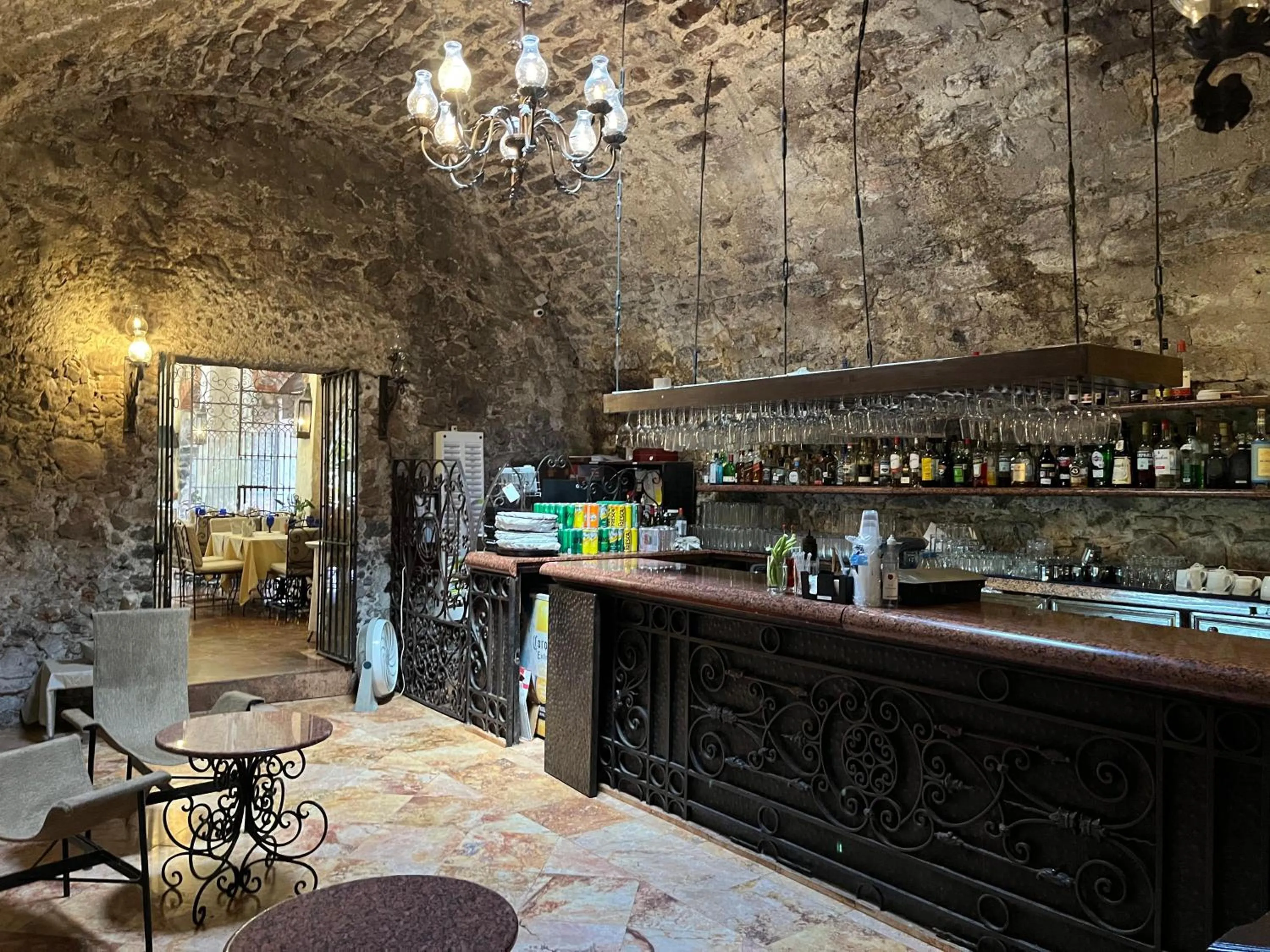 Lounge or bar in Hotel & Spa Hacienda de Cortés