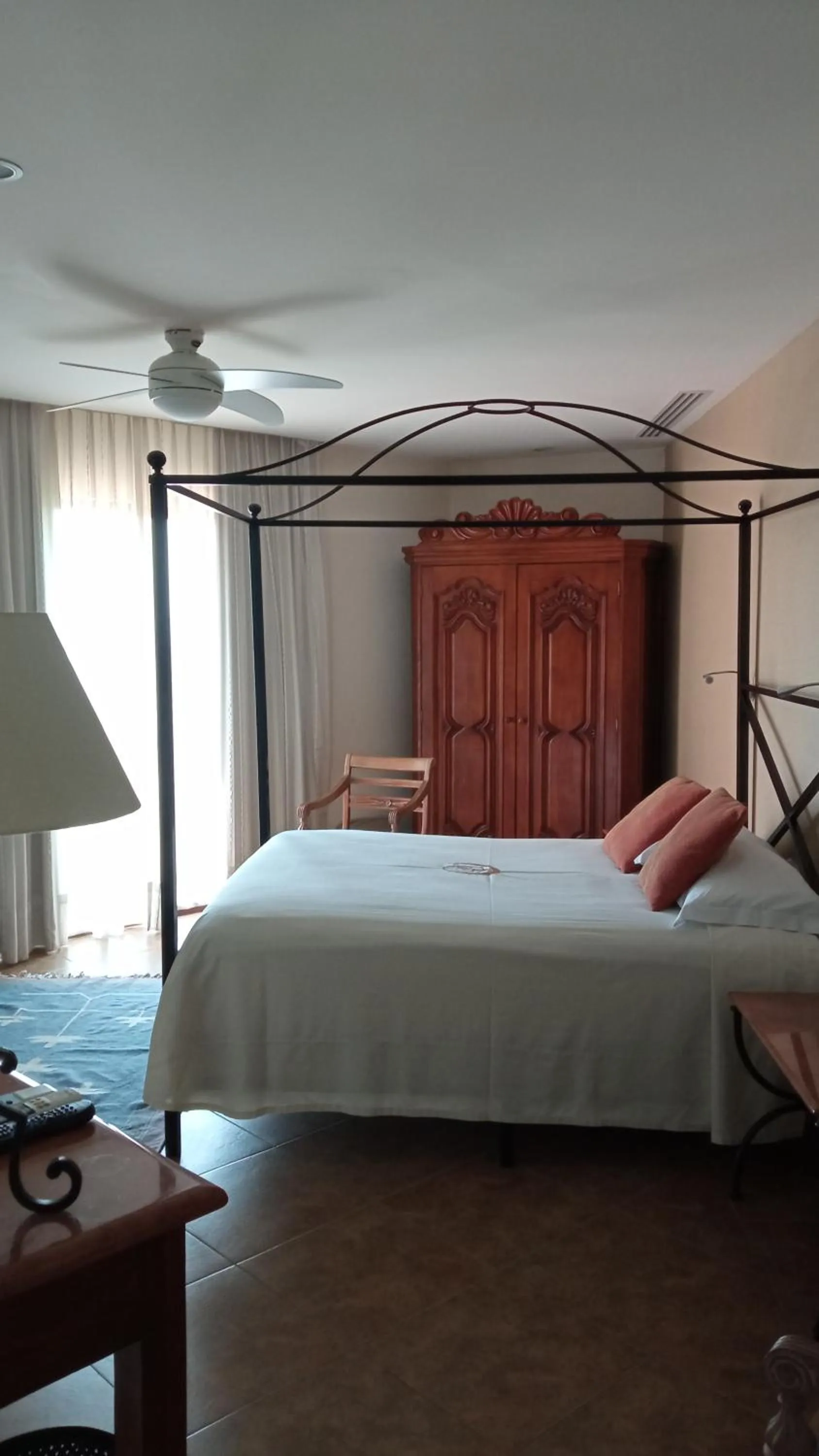 Bed in Hotel & Spa Hacienda de Cortés