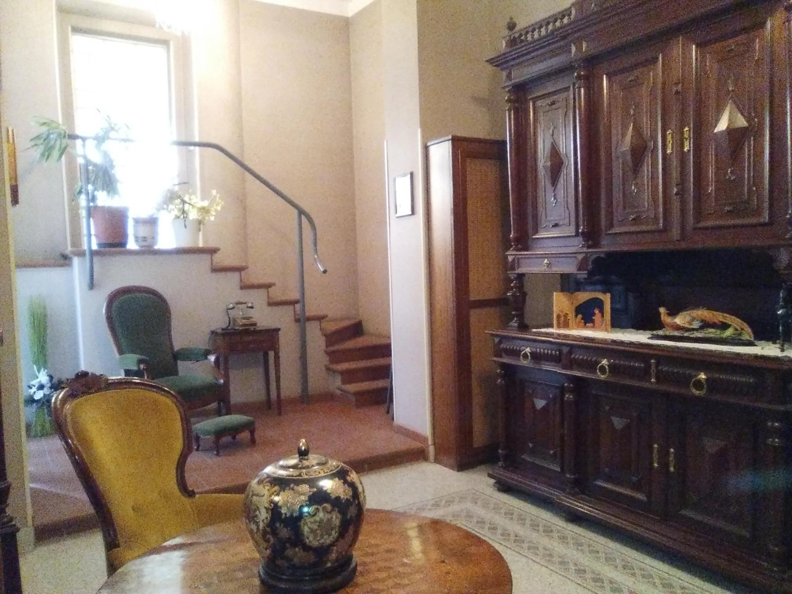 Seating area in Casa di Nonna