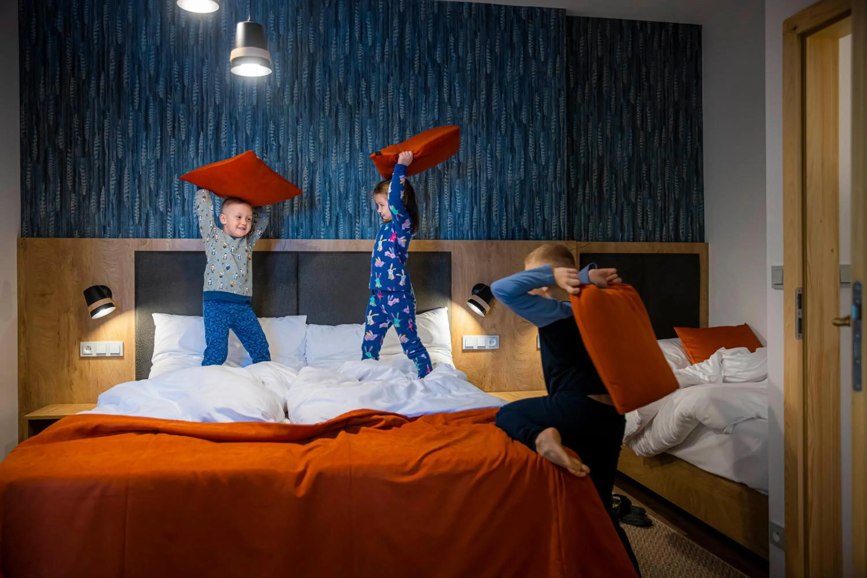 Bedroom, Bed in Holiday Village Tatralandia