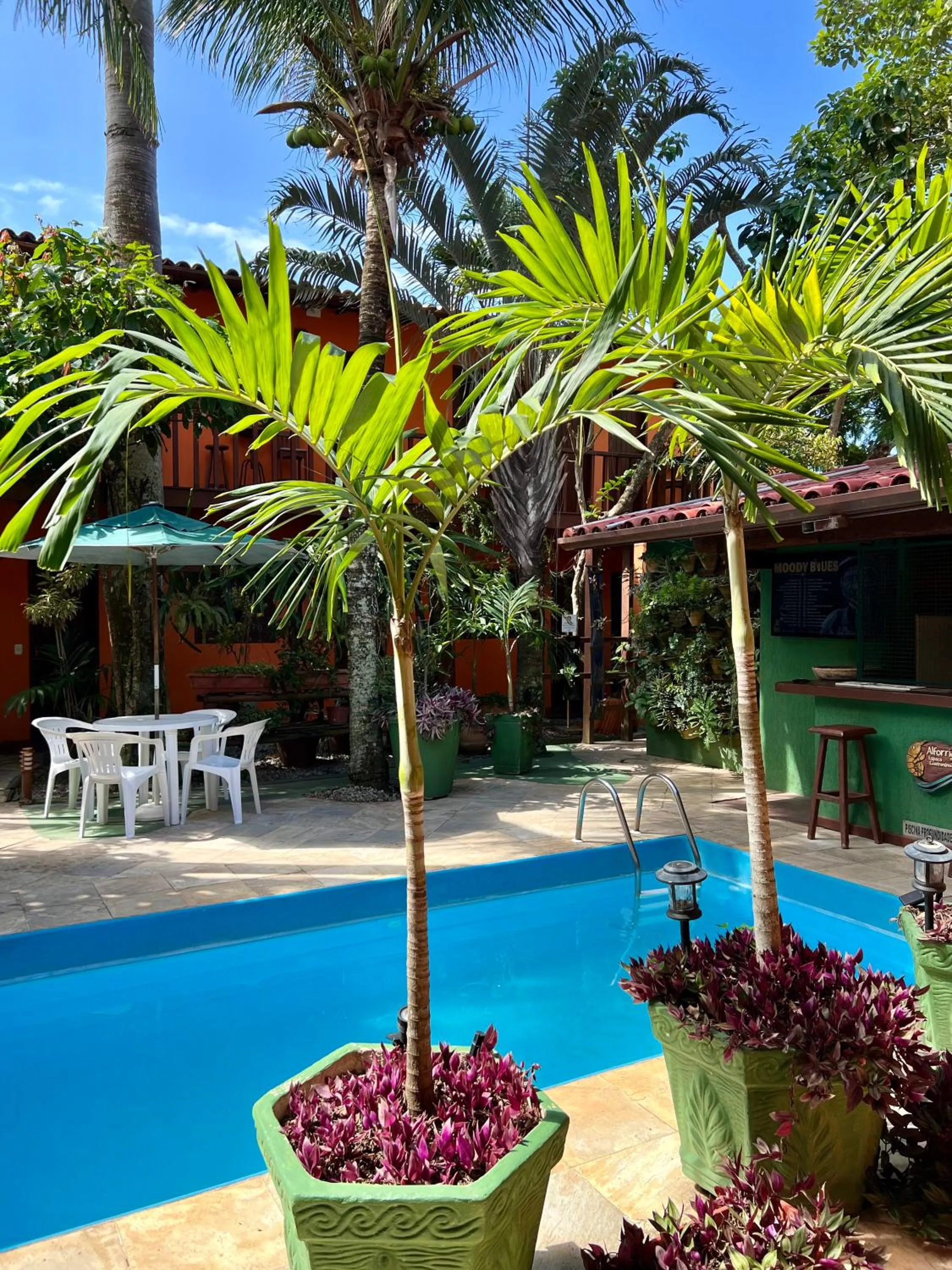 Swimming pool in Pousada Alforria