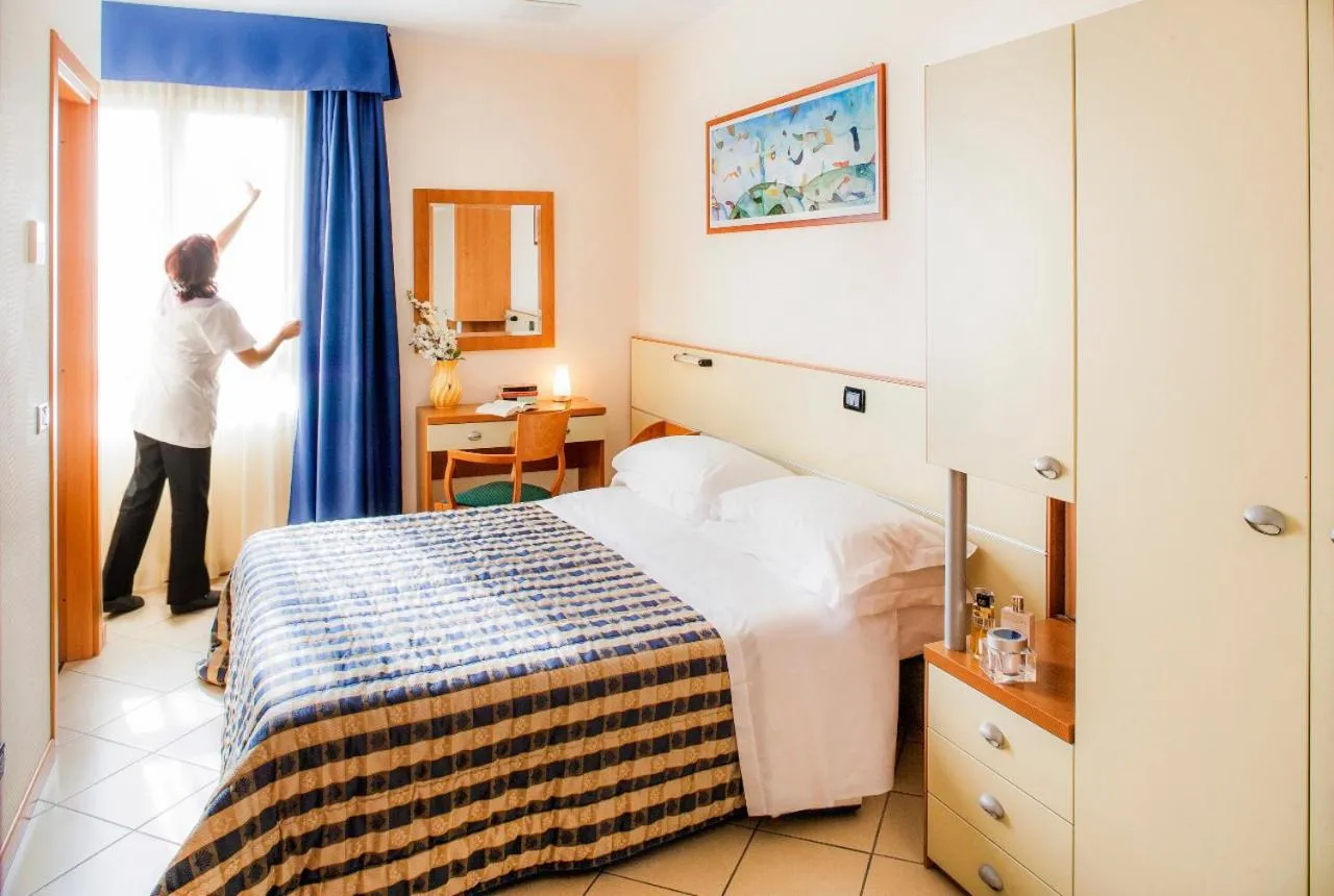 Bed in Hotel Candido