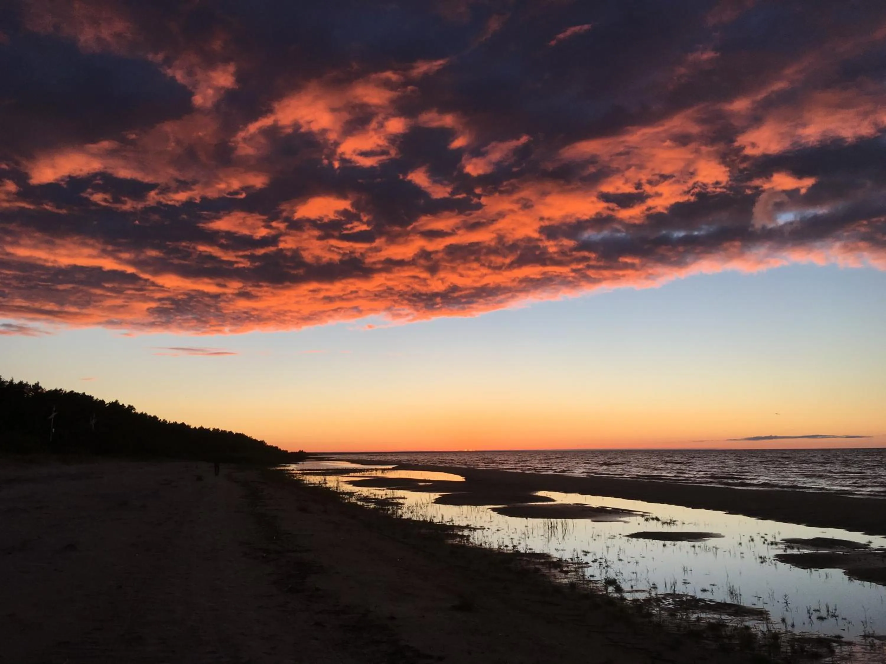 Sunset in Boutique Hotel Roja