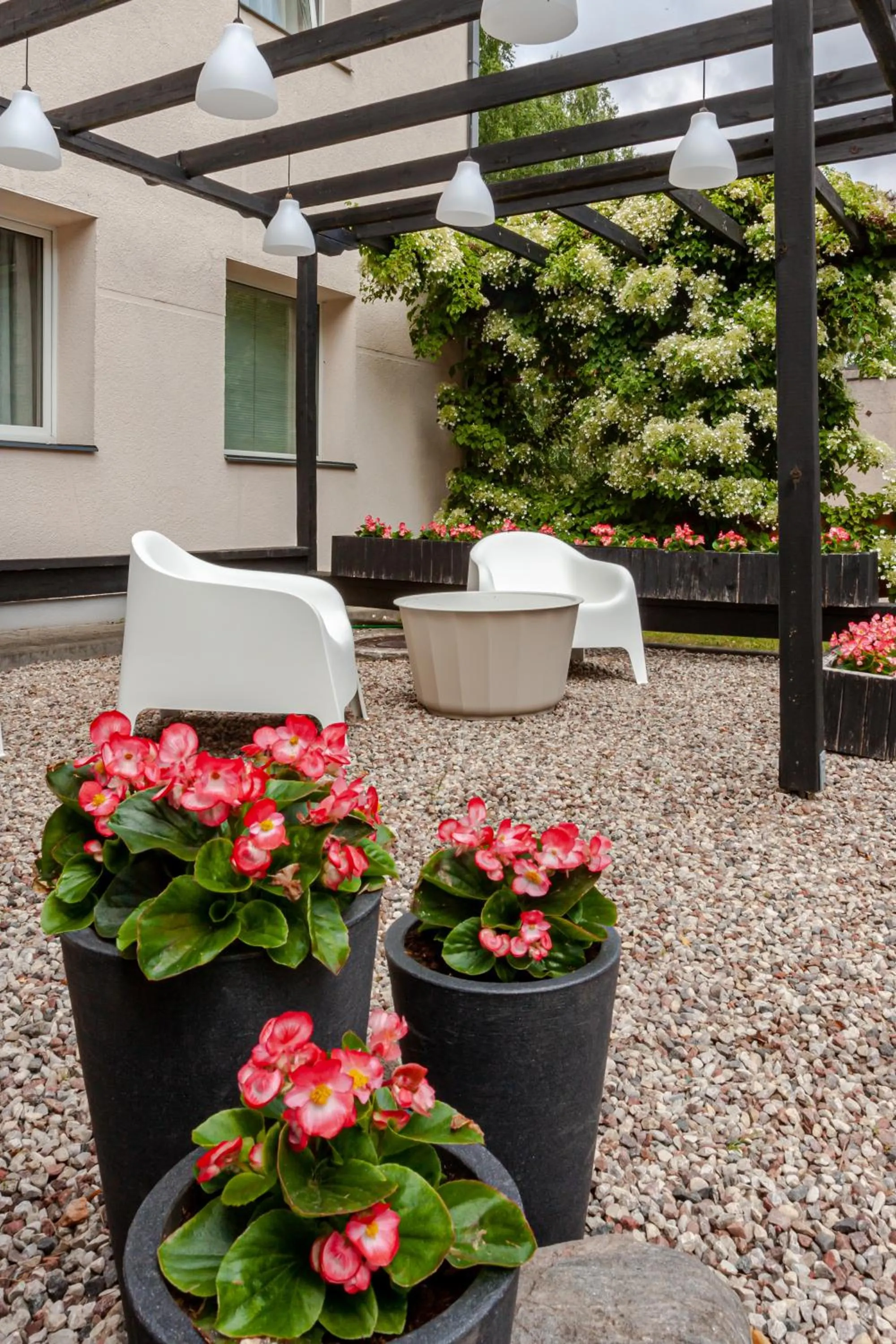 Patio in Boutique Hotel Roja