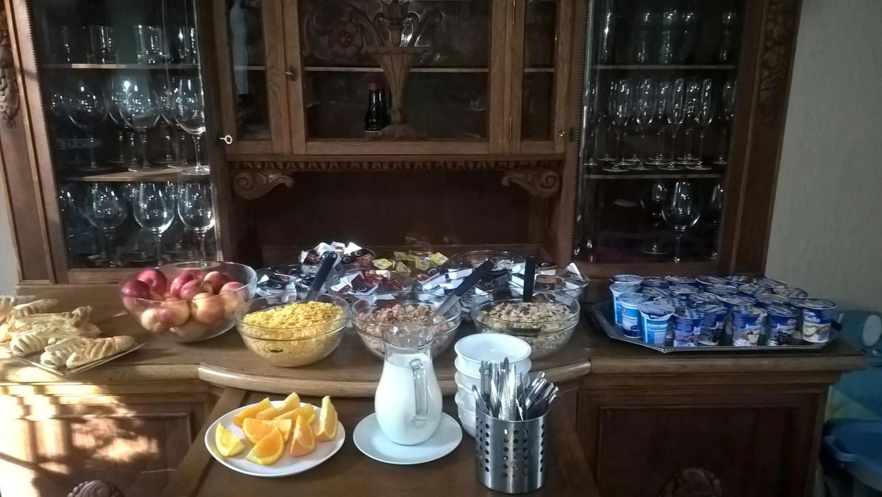 Breakfast in Hotel U Kaple