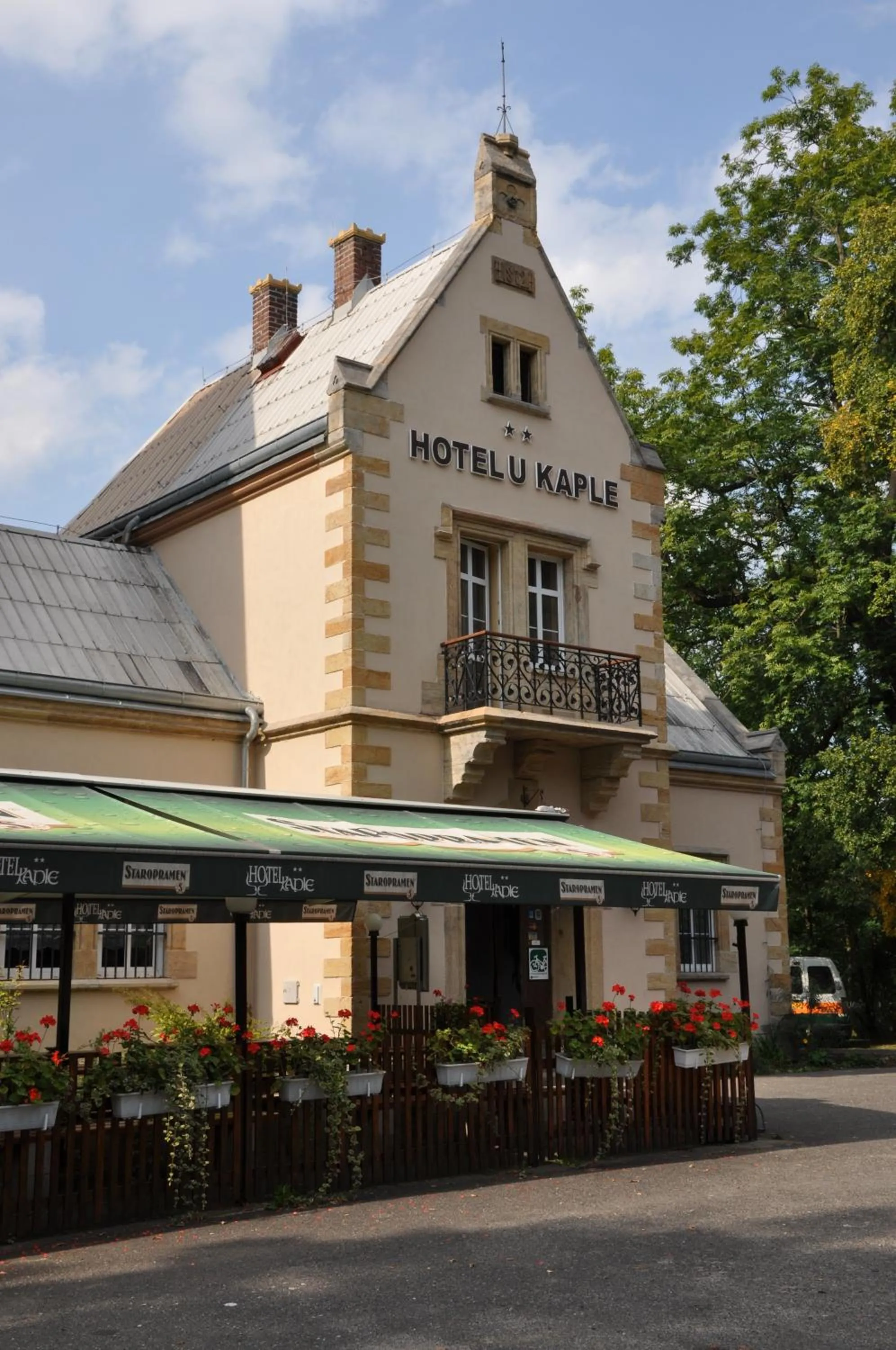 Facade/entrance in Hotel U Kaple