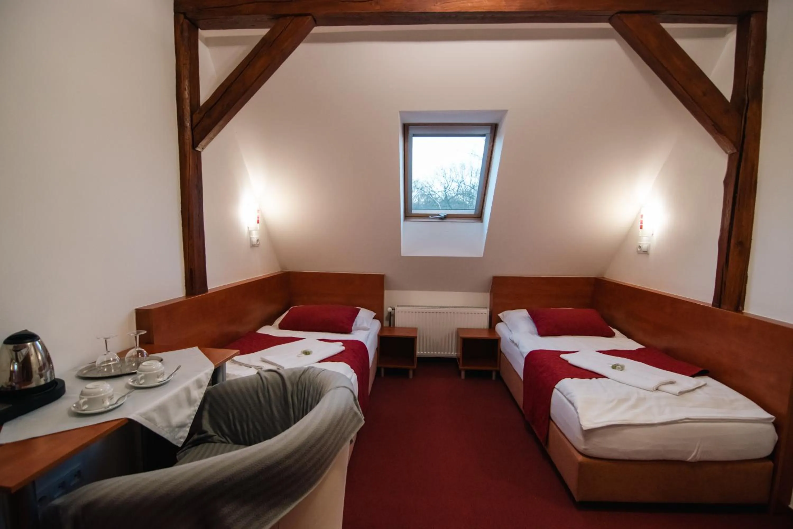 Photo of the whole room, Bed in Hotel U Kaple