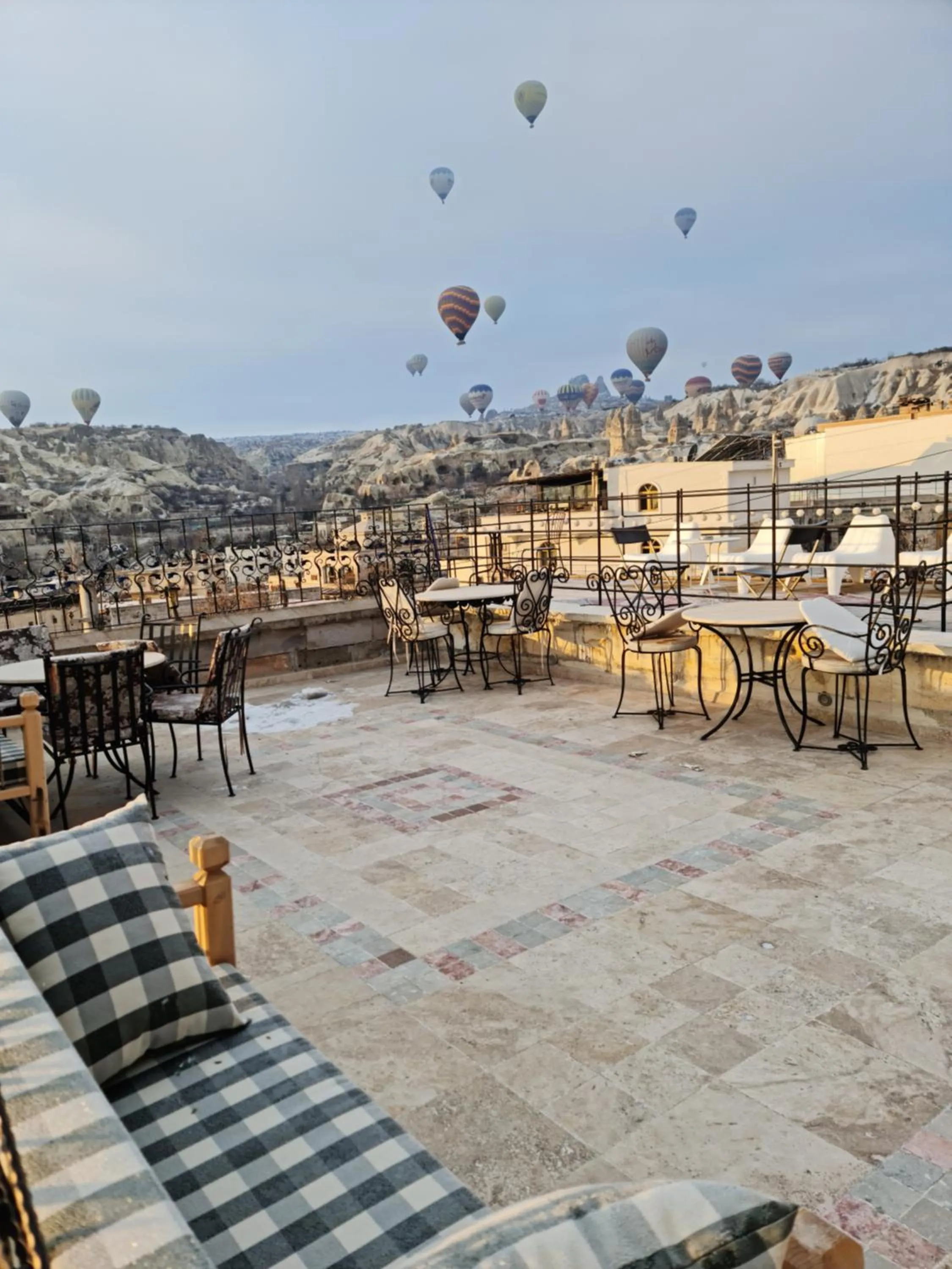 Natural landscape in Vineyard Cave Hotel