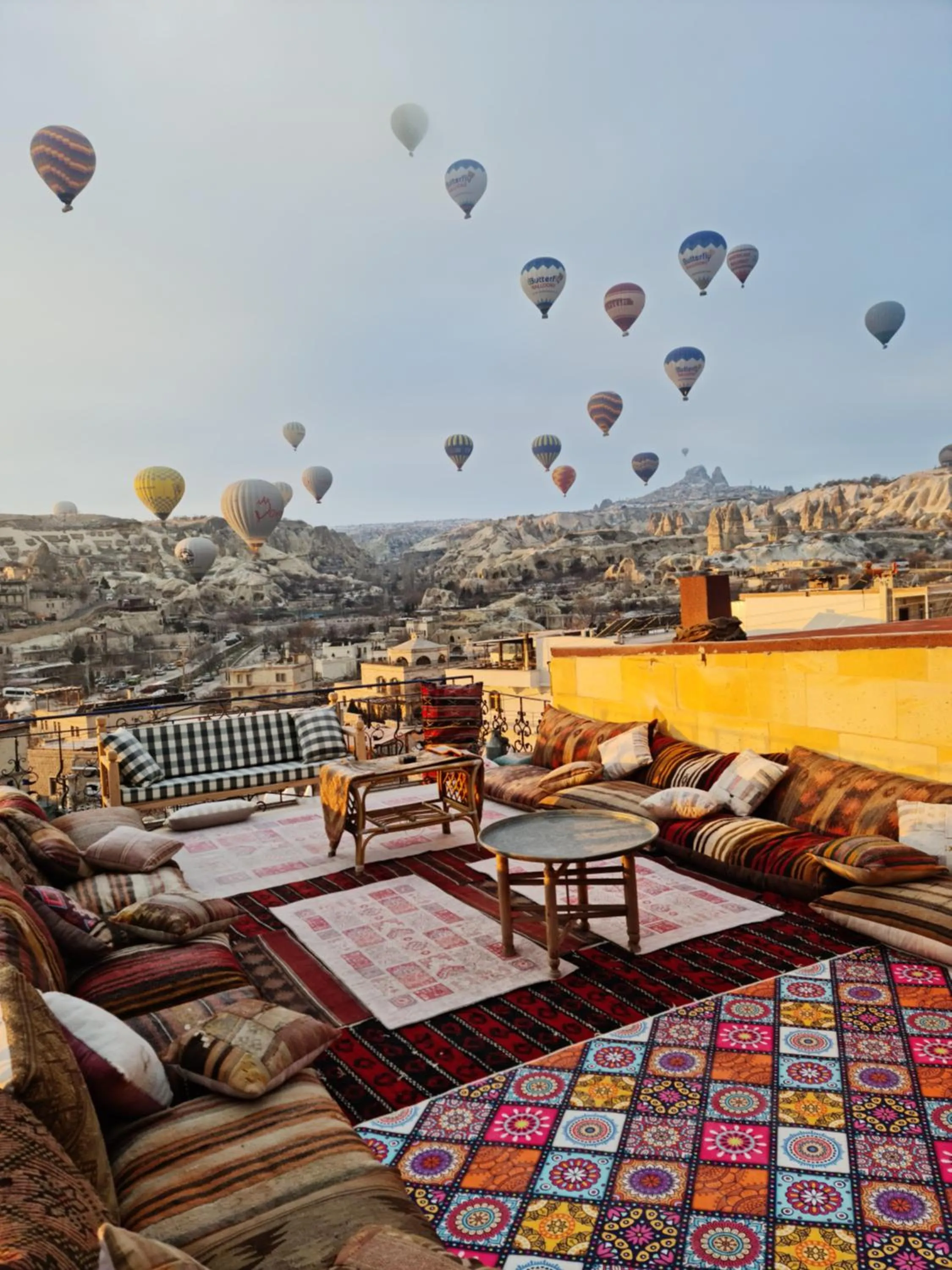 Balcony/Terrace in Vineyard Cave Hotel