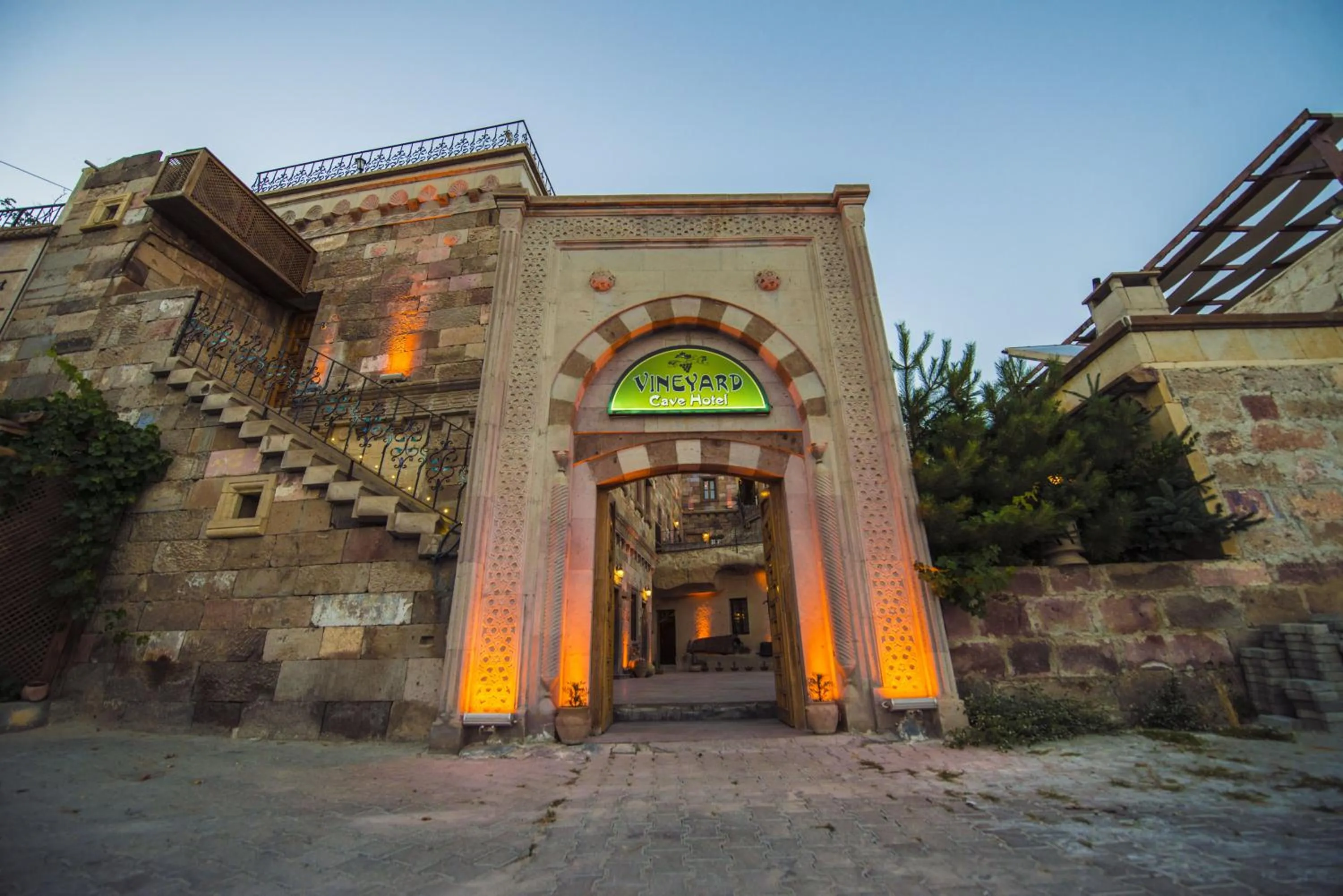 Property building in Vineyard Cave Hotel