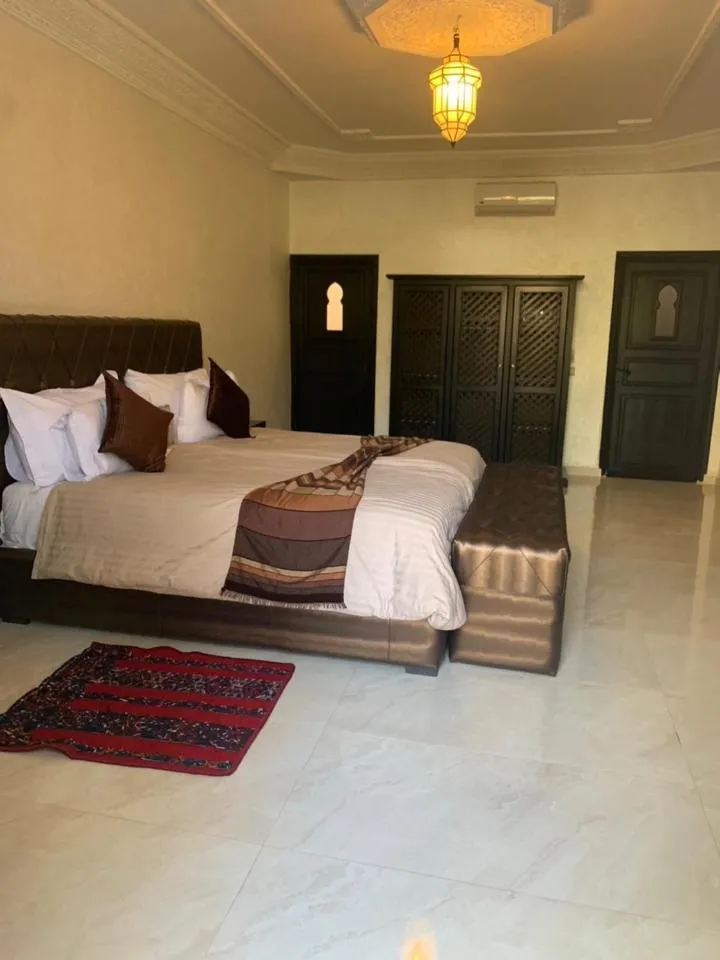 Bed in Riad le Jasmin