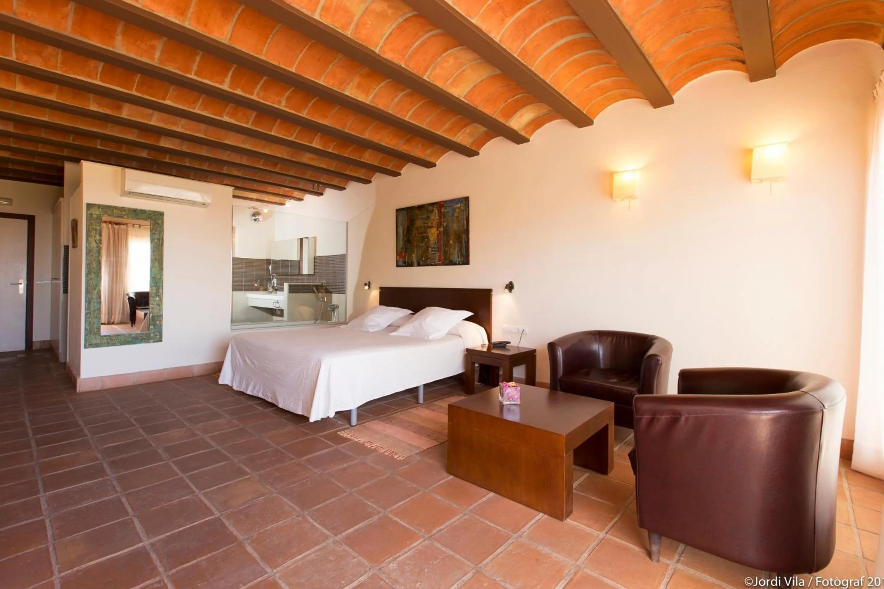 Bed in Hotel Cal Naudi