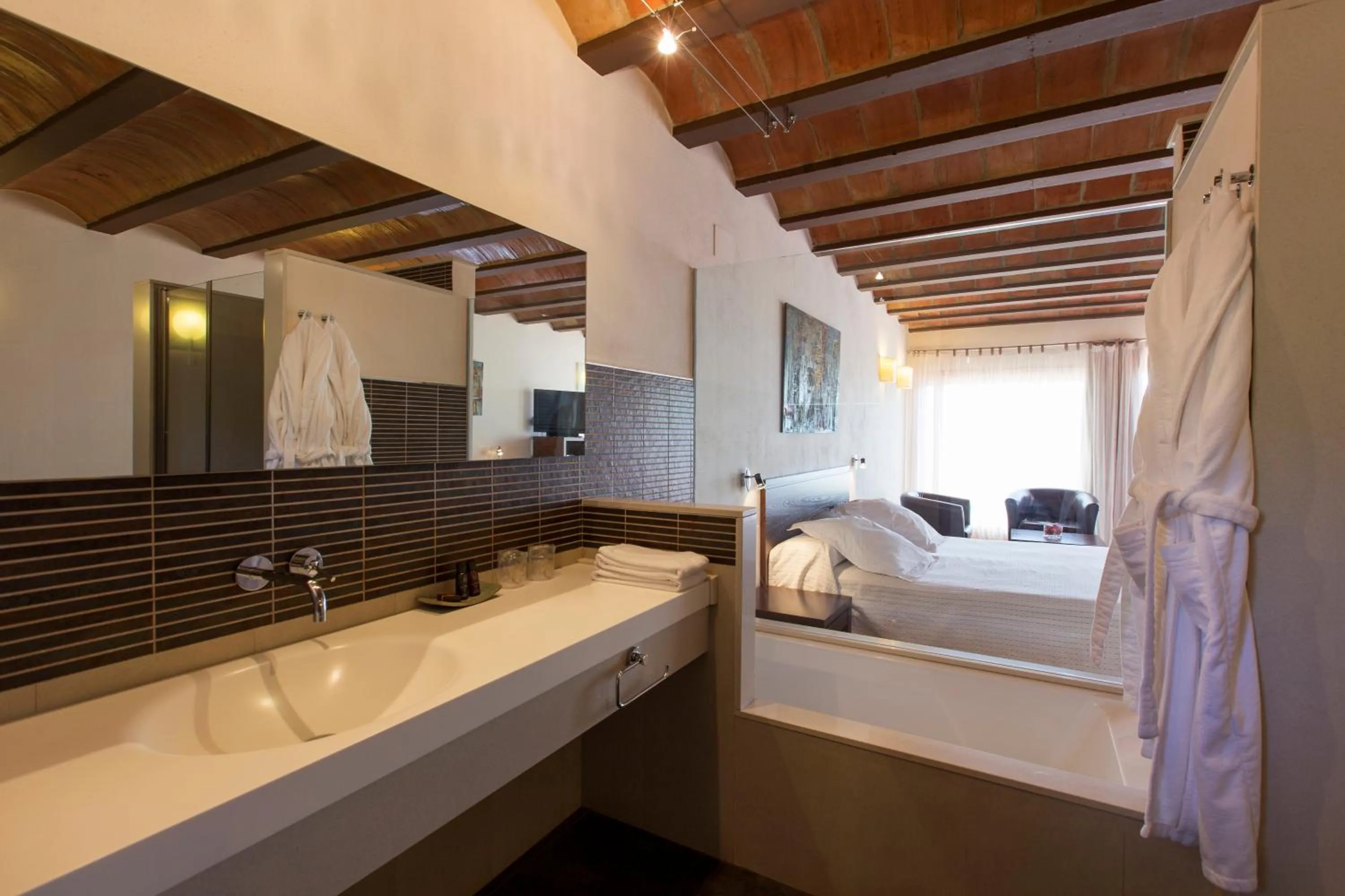 Bed in Hotel Cal Naudi