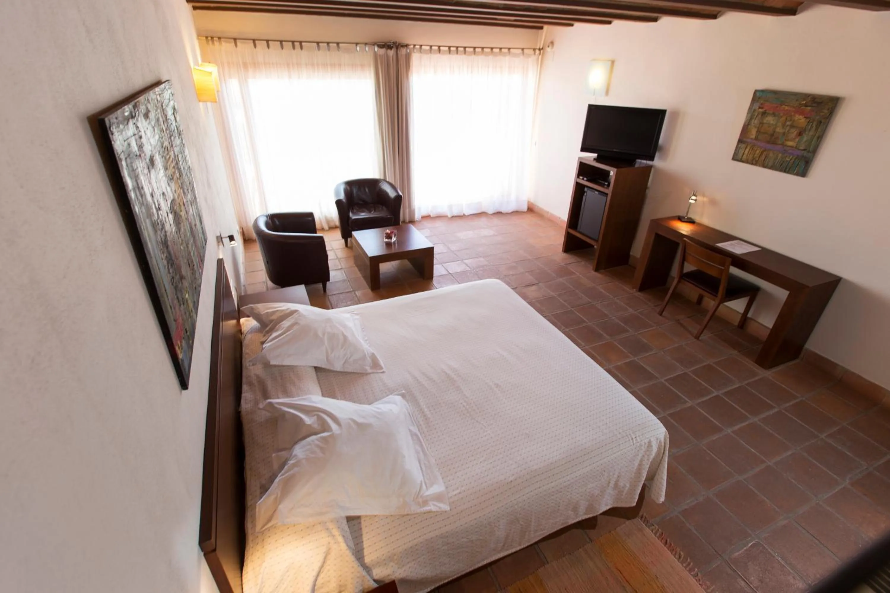 Bed in Hotel Cal Naudi