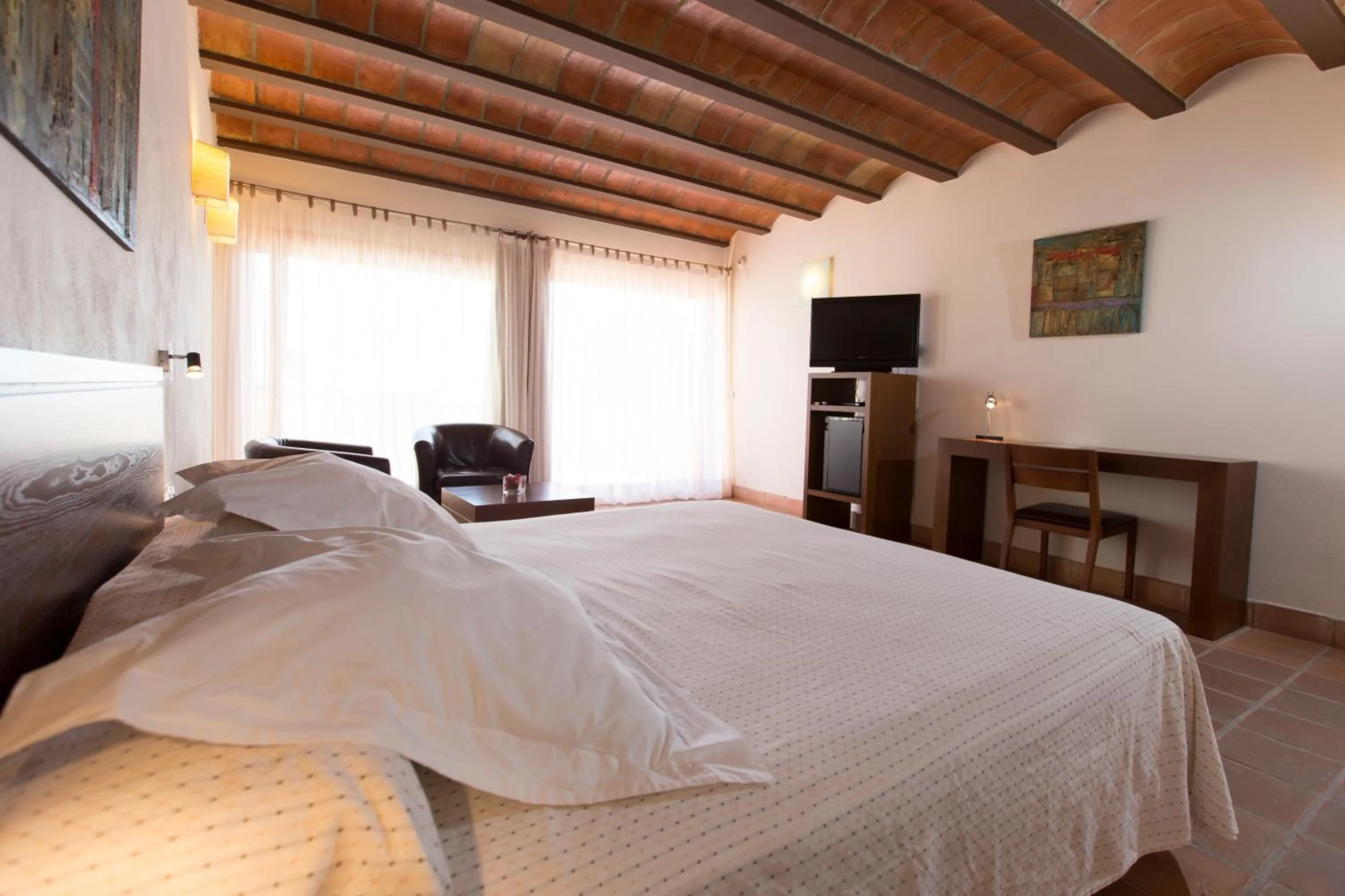 Bed in Hotel Cal Naudi