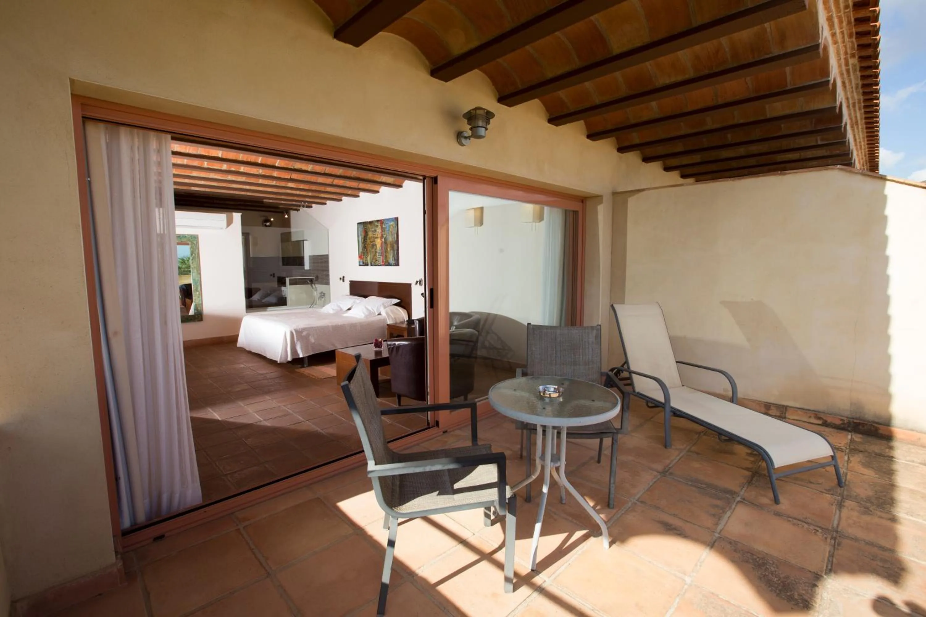 Bed in Hotel Cal Naudi