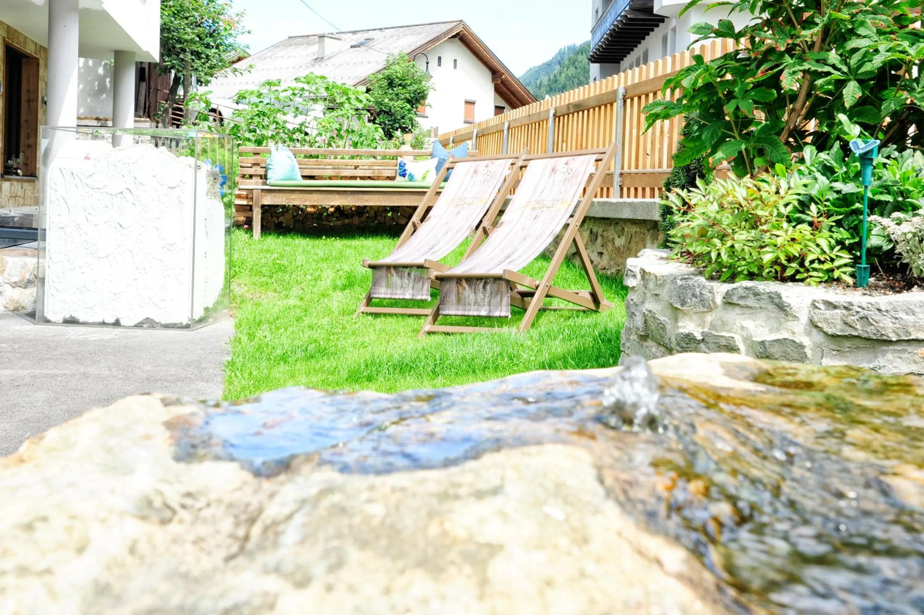 Garden in Hotel Arnika