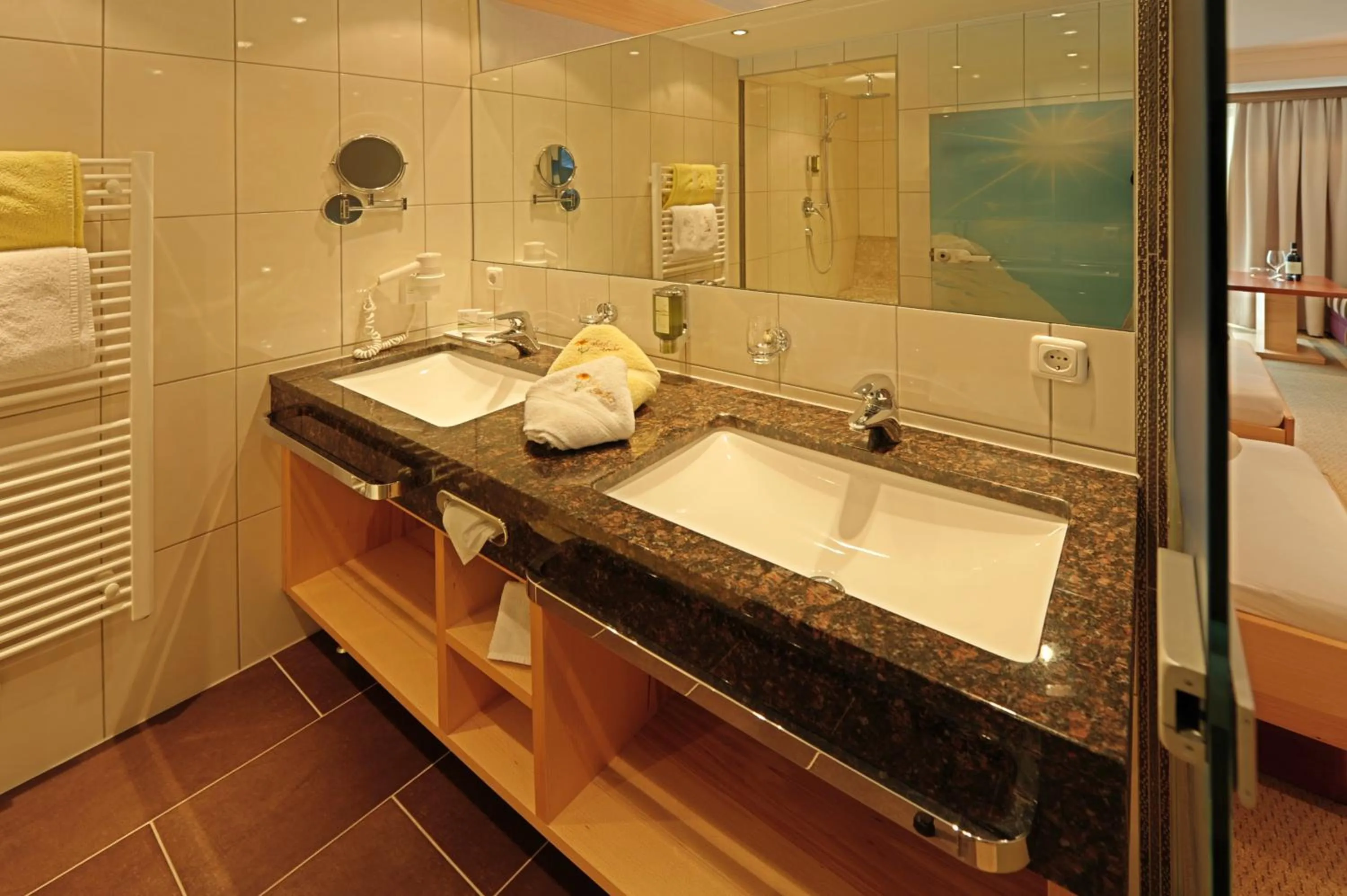 Bathroom in Hotel Arnika