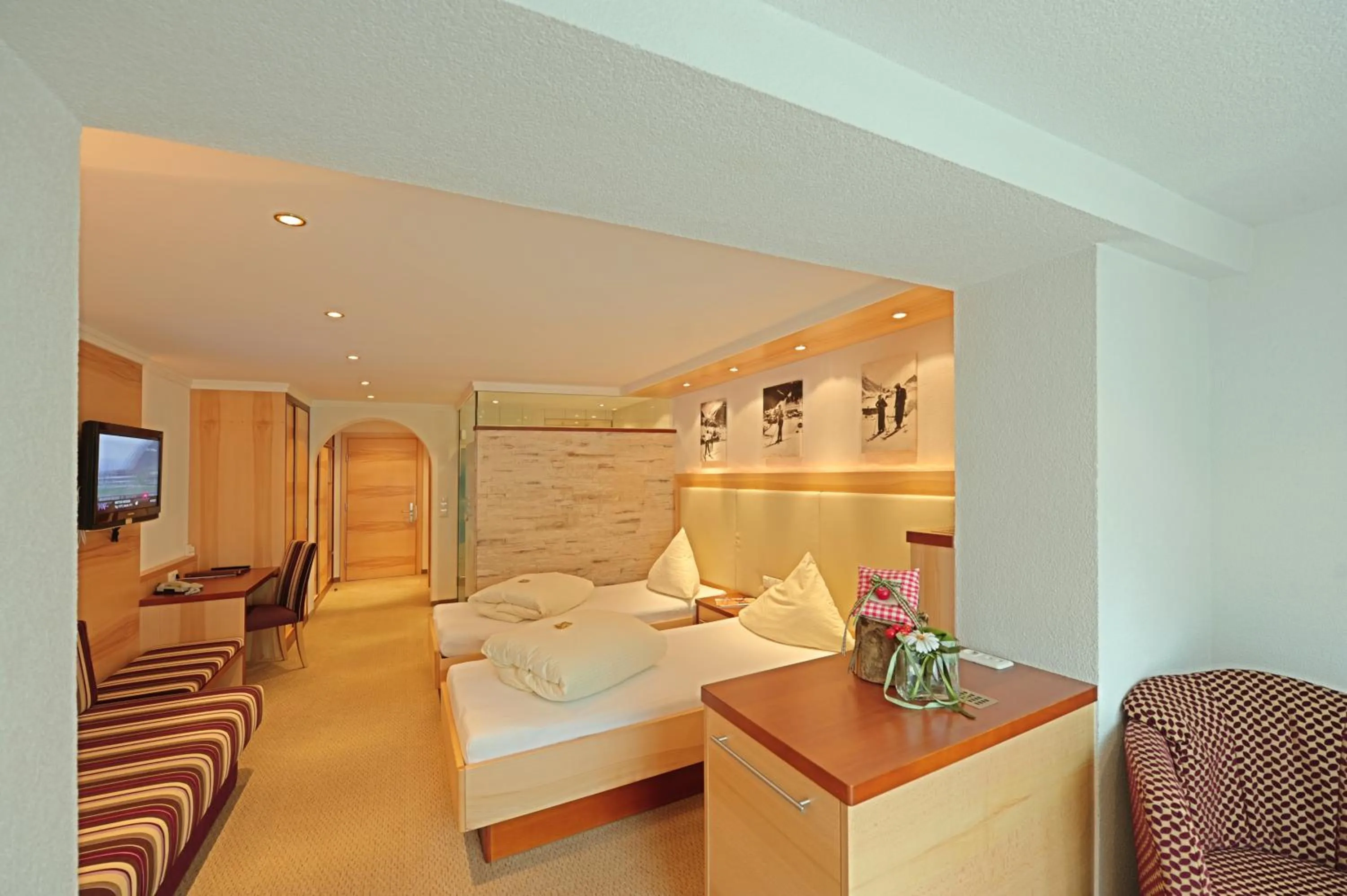 Photo of the whole room, Bed in Hotel Arnika