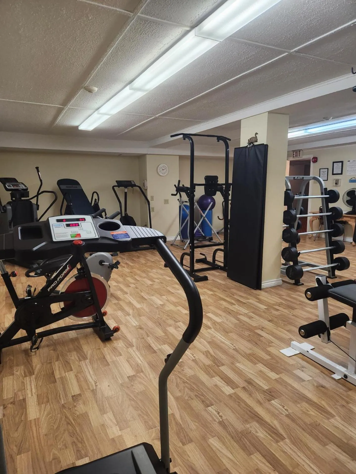 Fitness centre/facilities in Travelodge by Wyndham Amherst