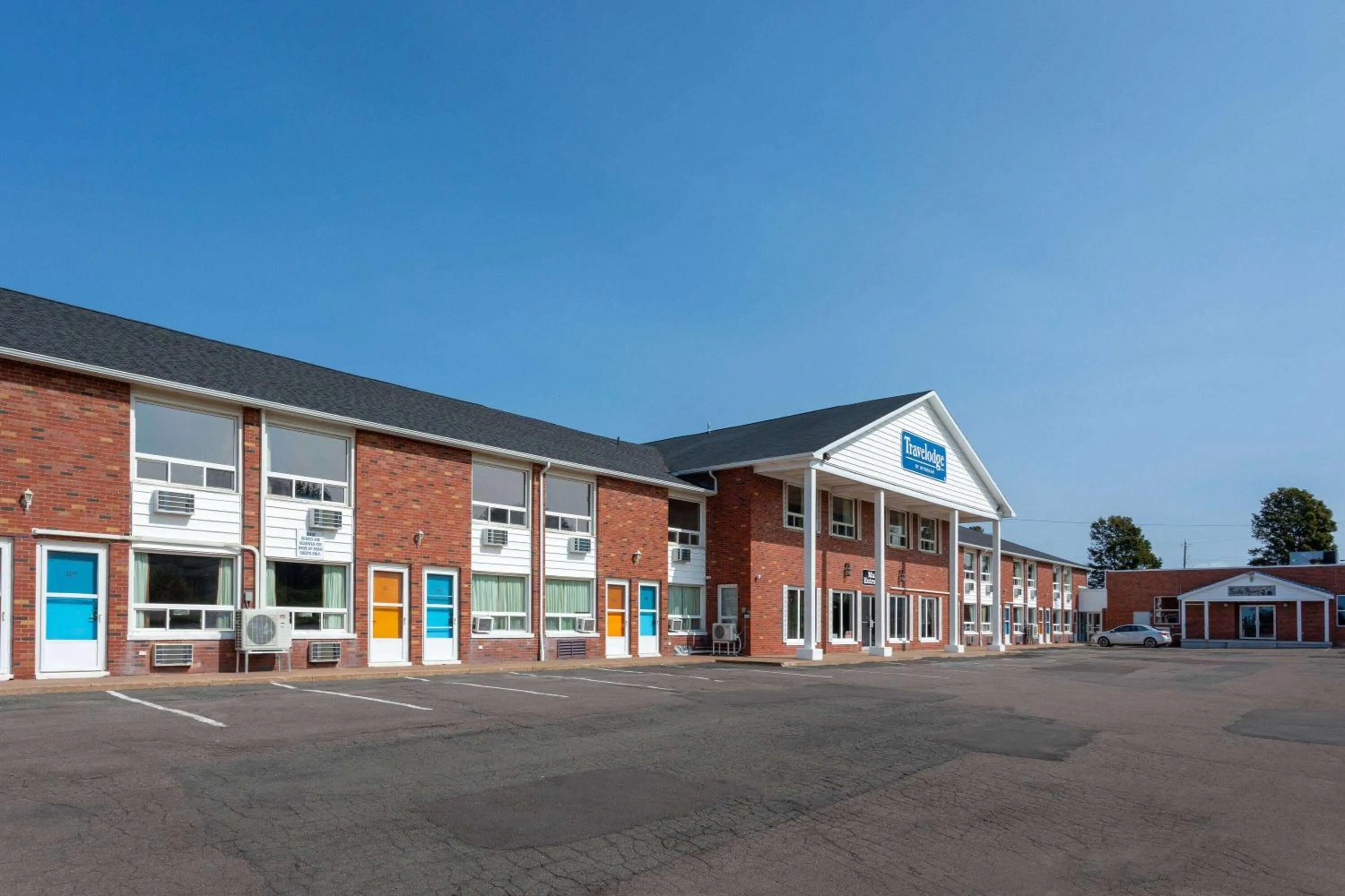 Property building in Travelodge by Wyndham Amherst