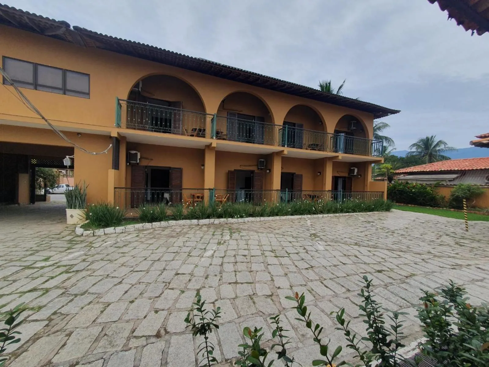 Patio in Pousada Casa Amarela