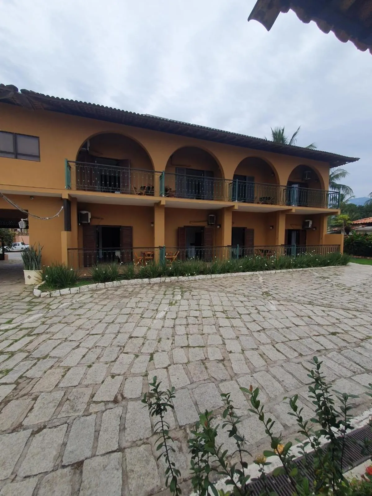 Balcony/Terrace in Pousada Casa Amarela