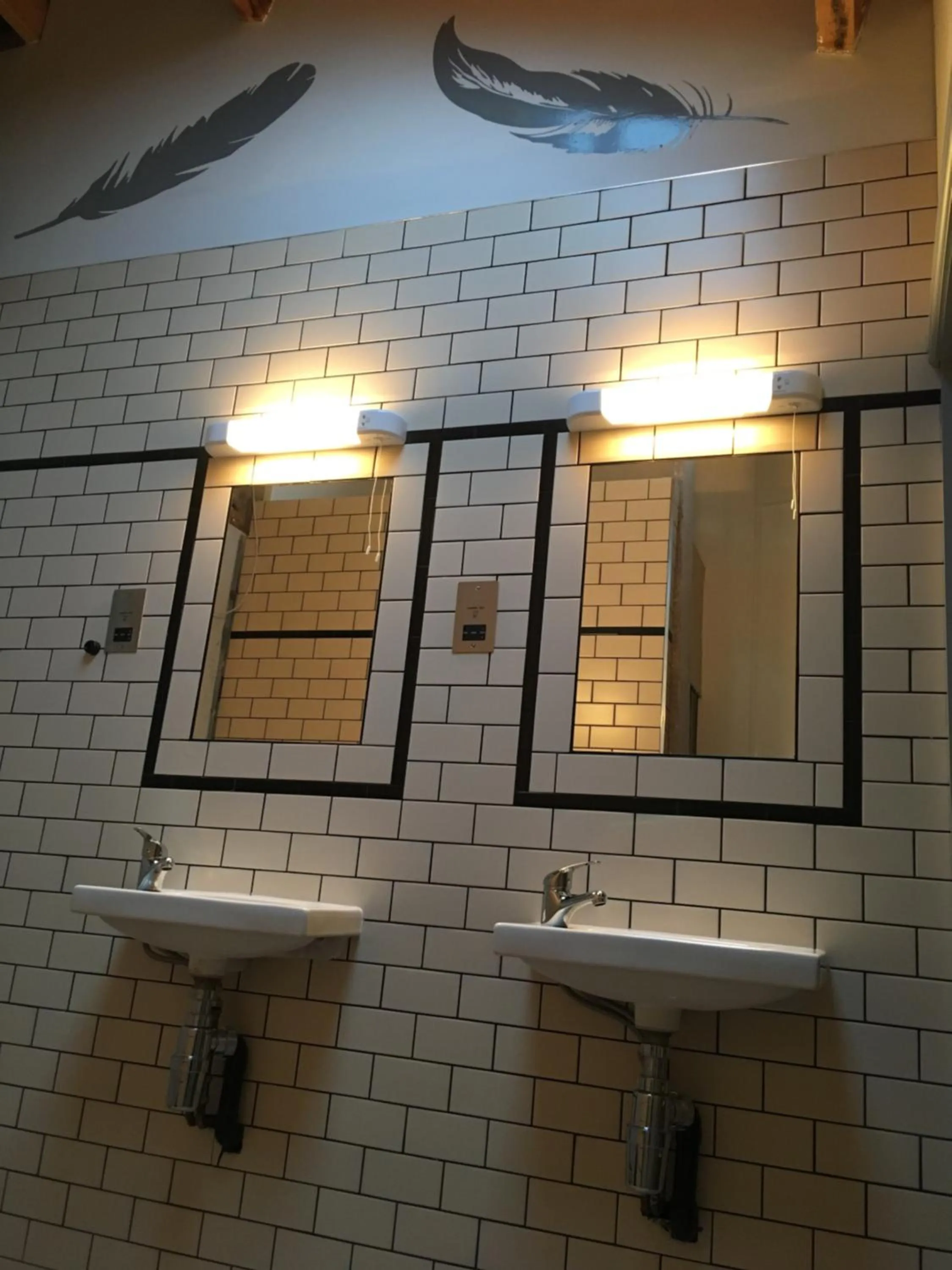 Bathroom in The Liverpool Pod Travel Hostel