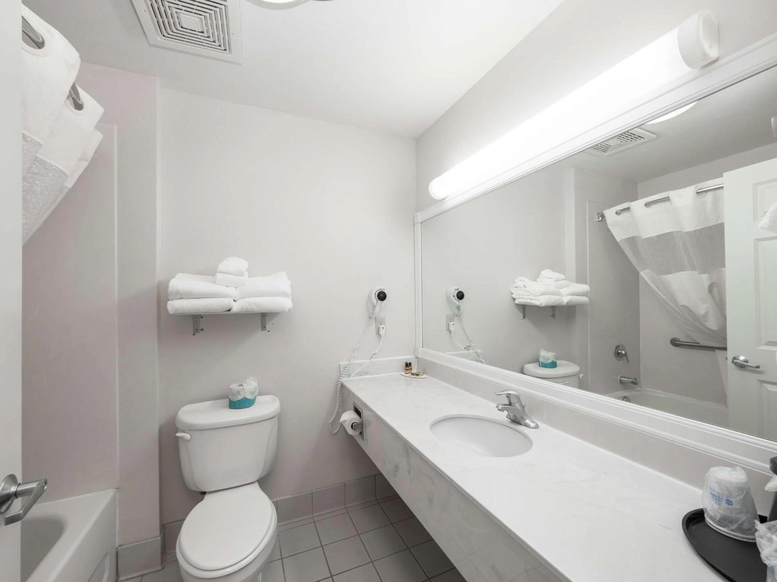 Shower in SureStay Plus Hotel by Best Western Billings