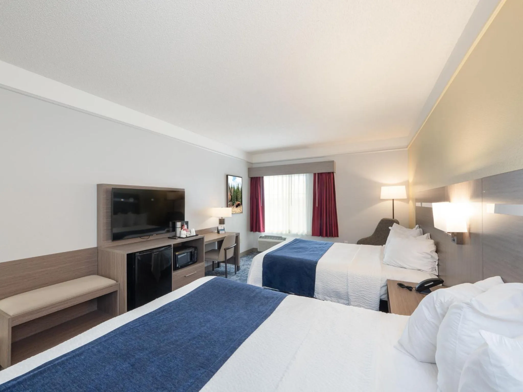 TV and multimedia, Bed in SureStay Plus Hotel by Best Western Billings