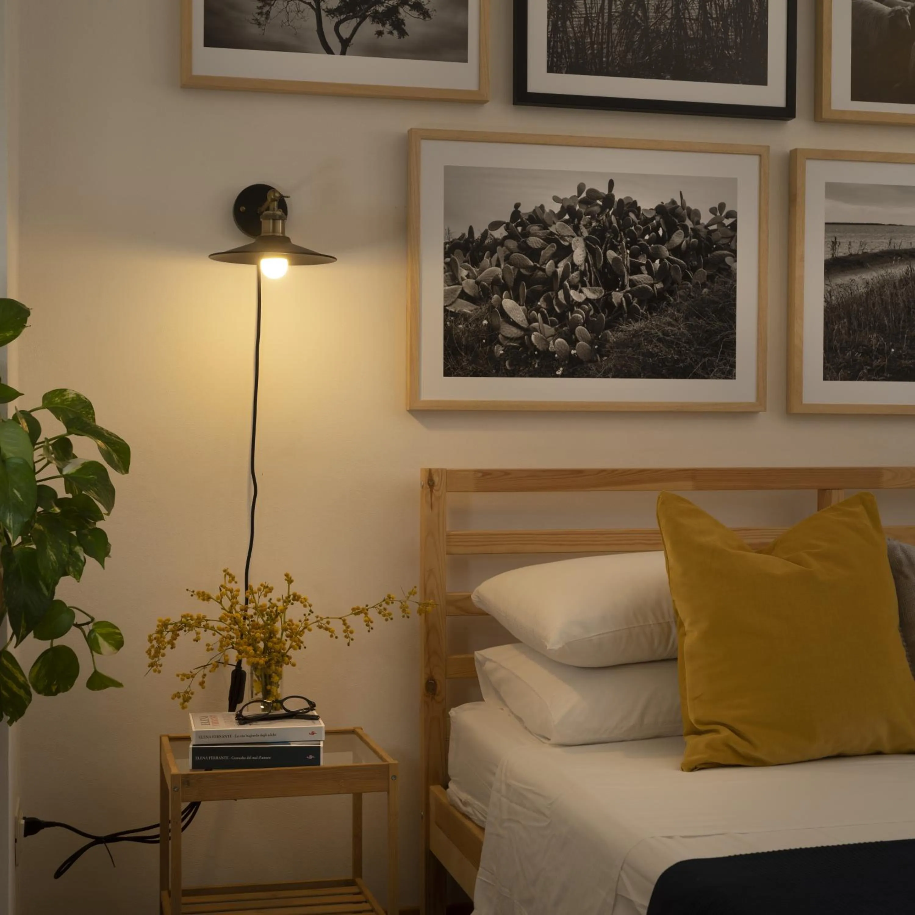 Bedroom, Bed in Stagnone Area Zero