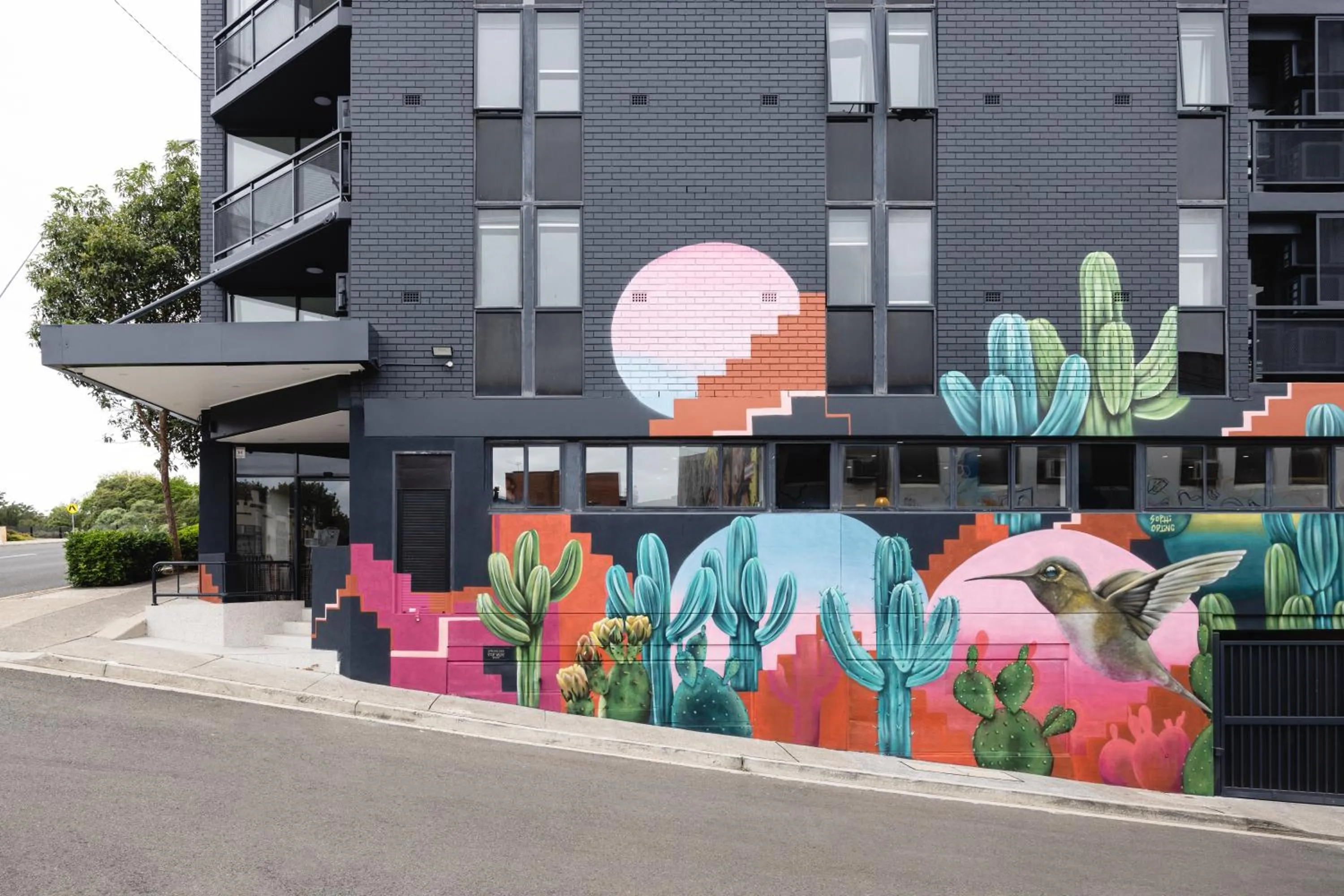 Property building in Hotel Hacienda