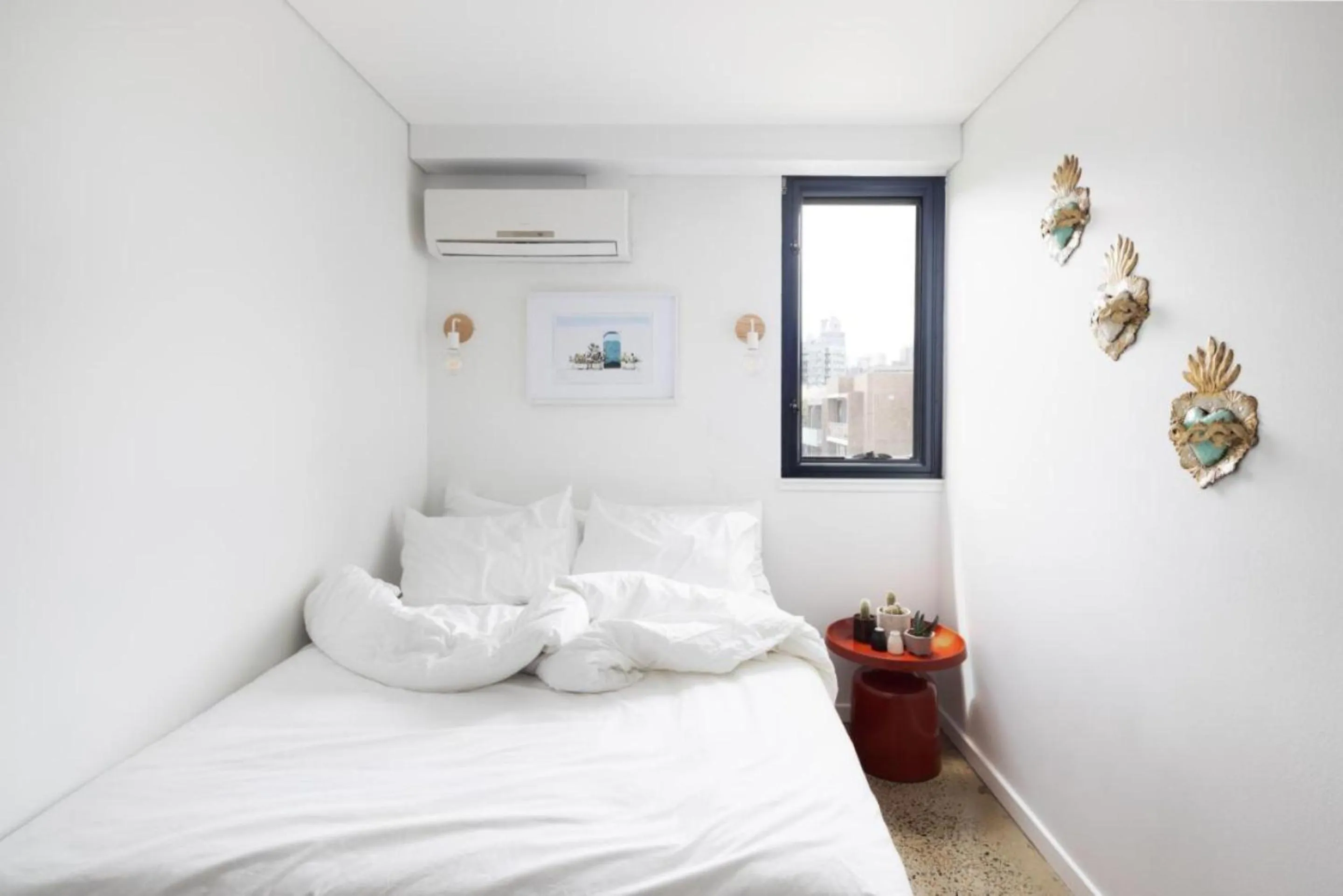 Bed in Hotel Hacienda