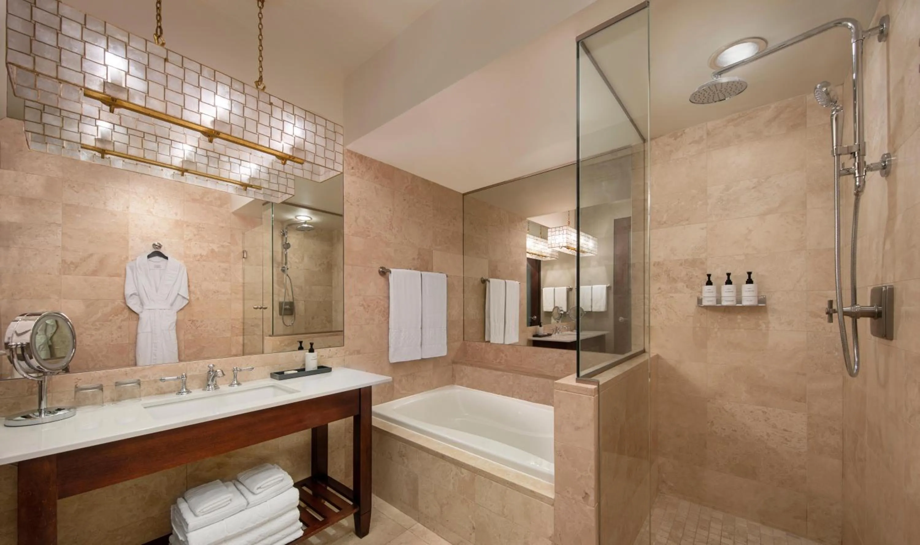 Shower in Hotel Ivy, a Luxury Collection Hotel, Minneapolis