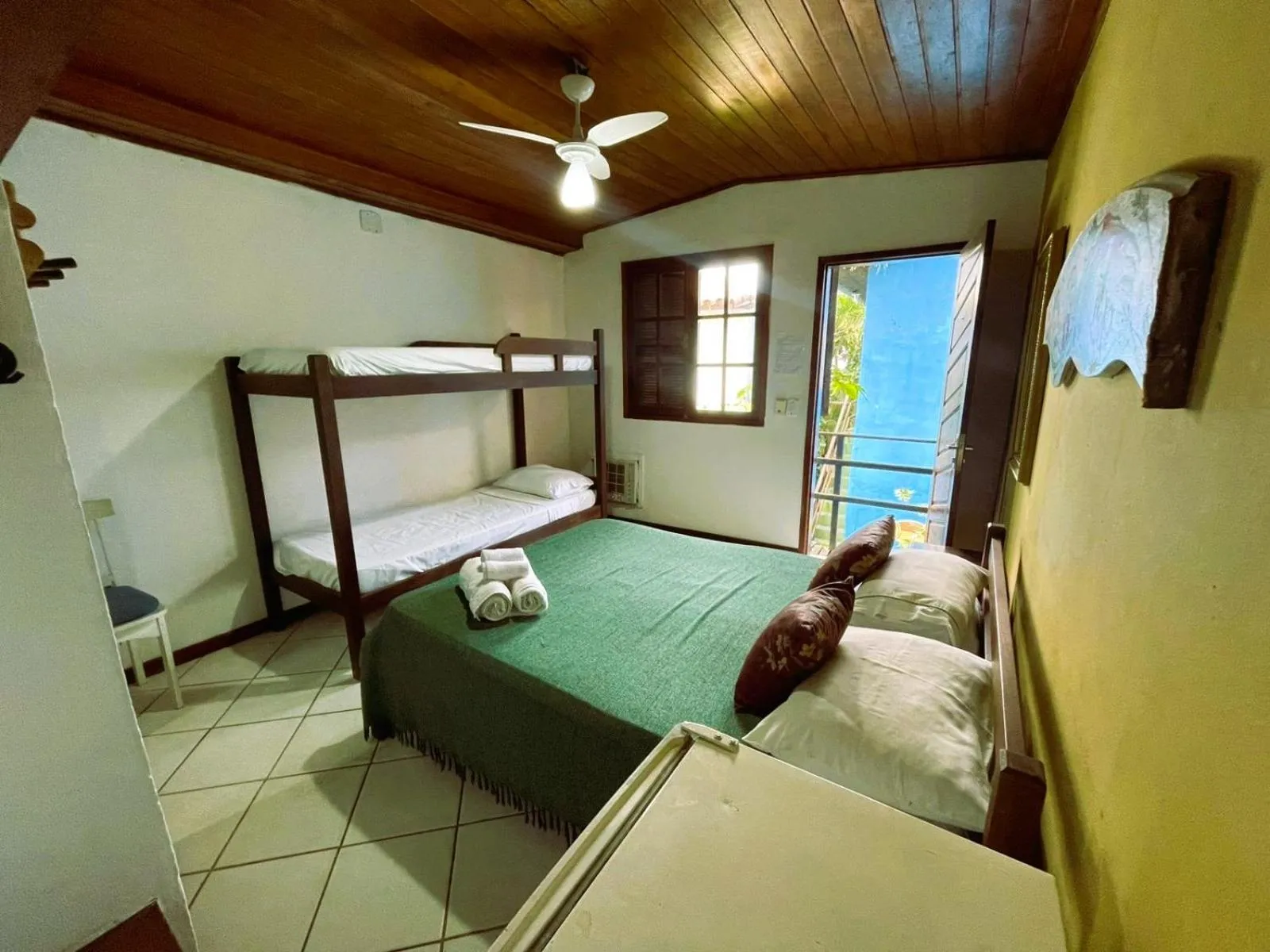 Bed in Pousada Mandala - Búzios