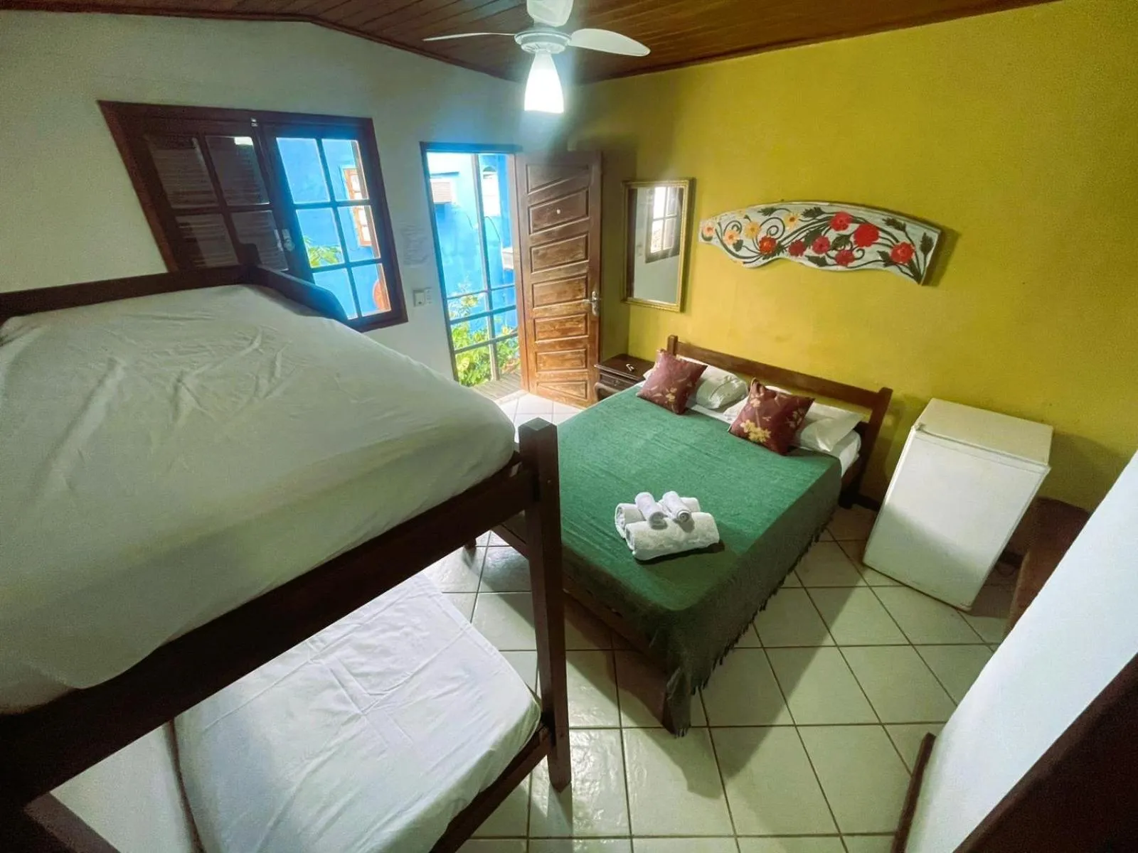 Bed in Pousada Mandala - Búzios