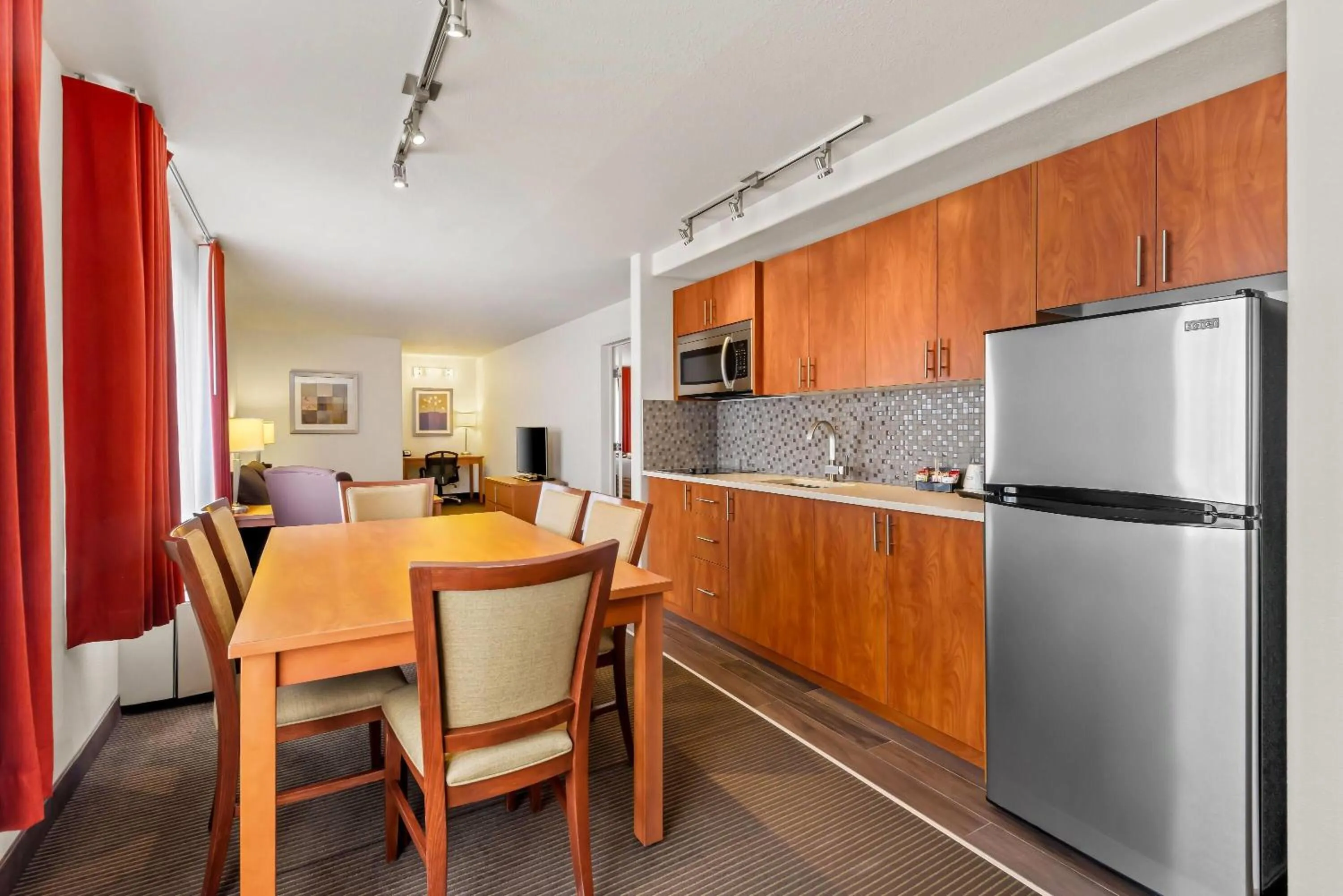 Kitchen or kitchenette in Wingate by Wyndham Calgary South