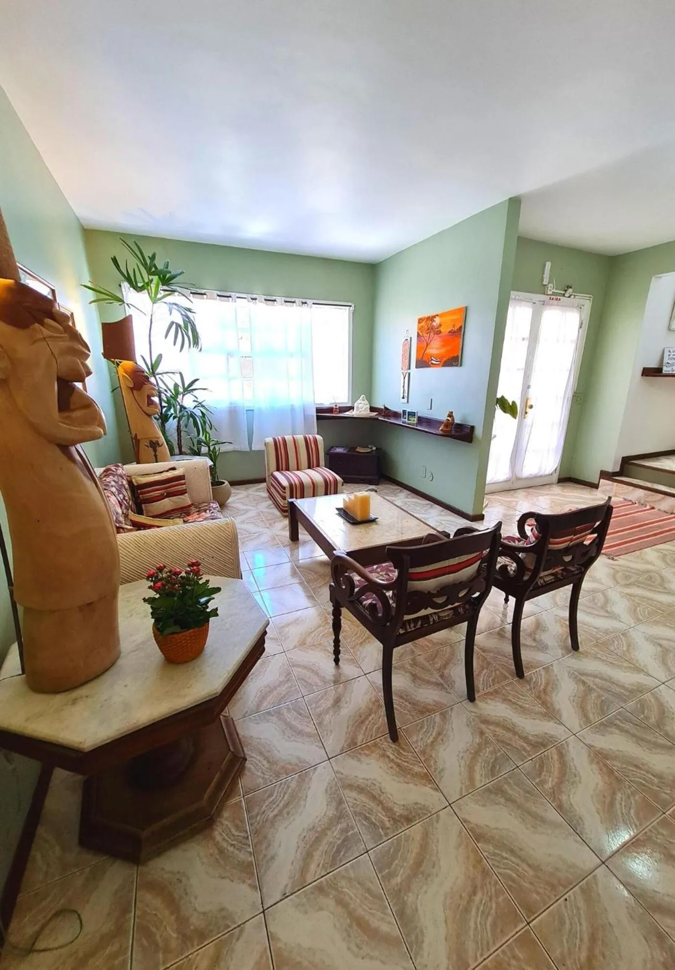 Living room in Pousada Solar de Geribá