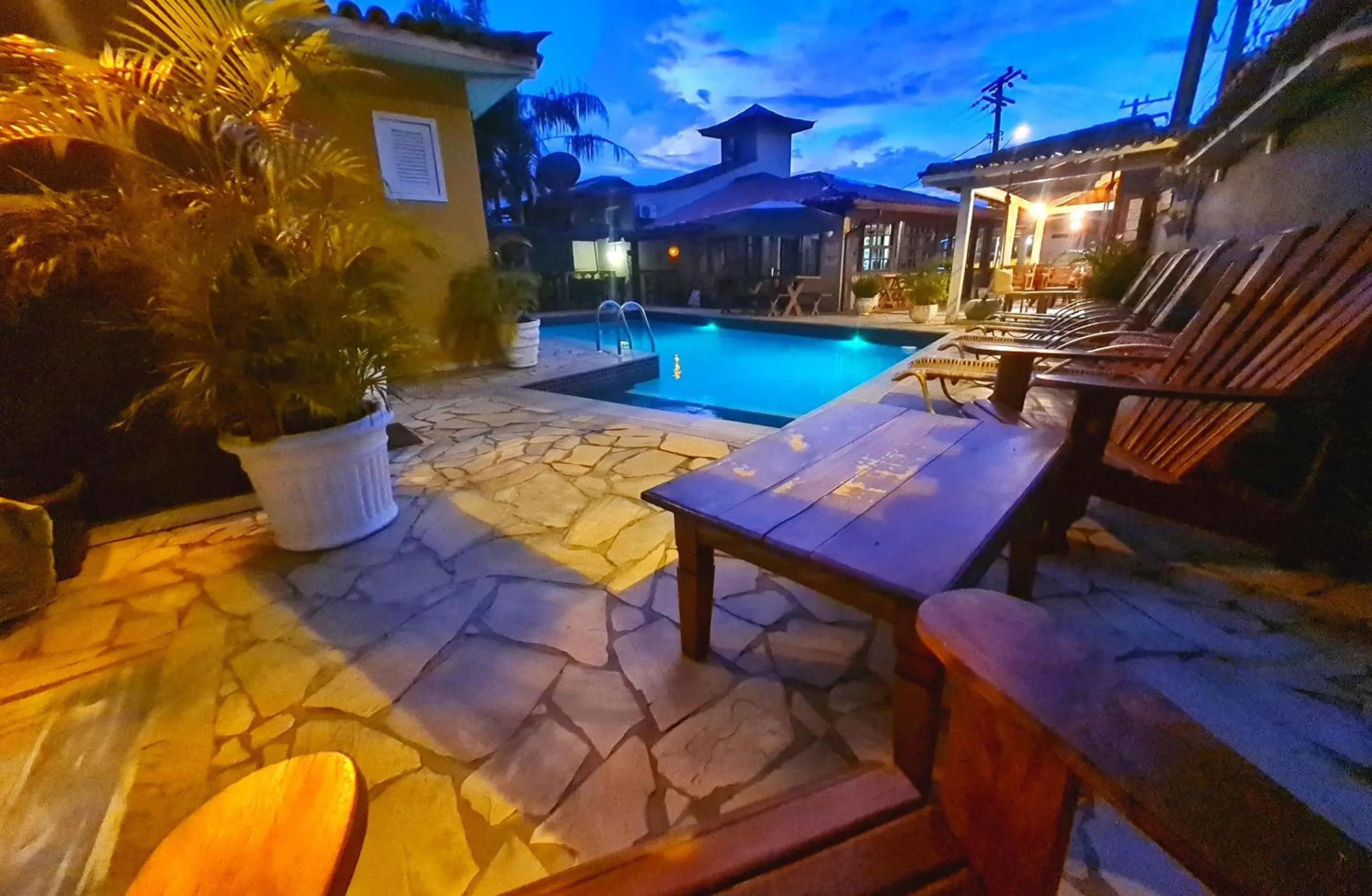 Swimming pool in Pousada Solar de Geribá