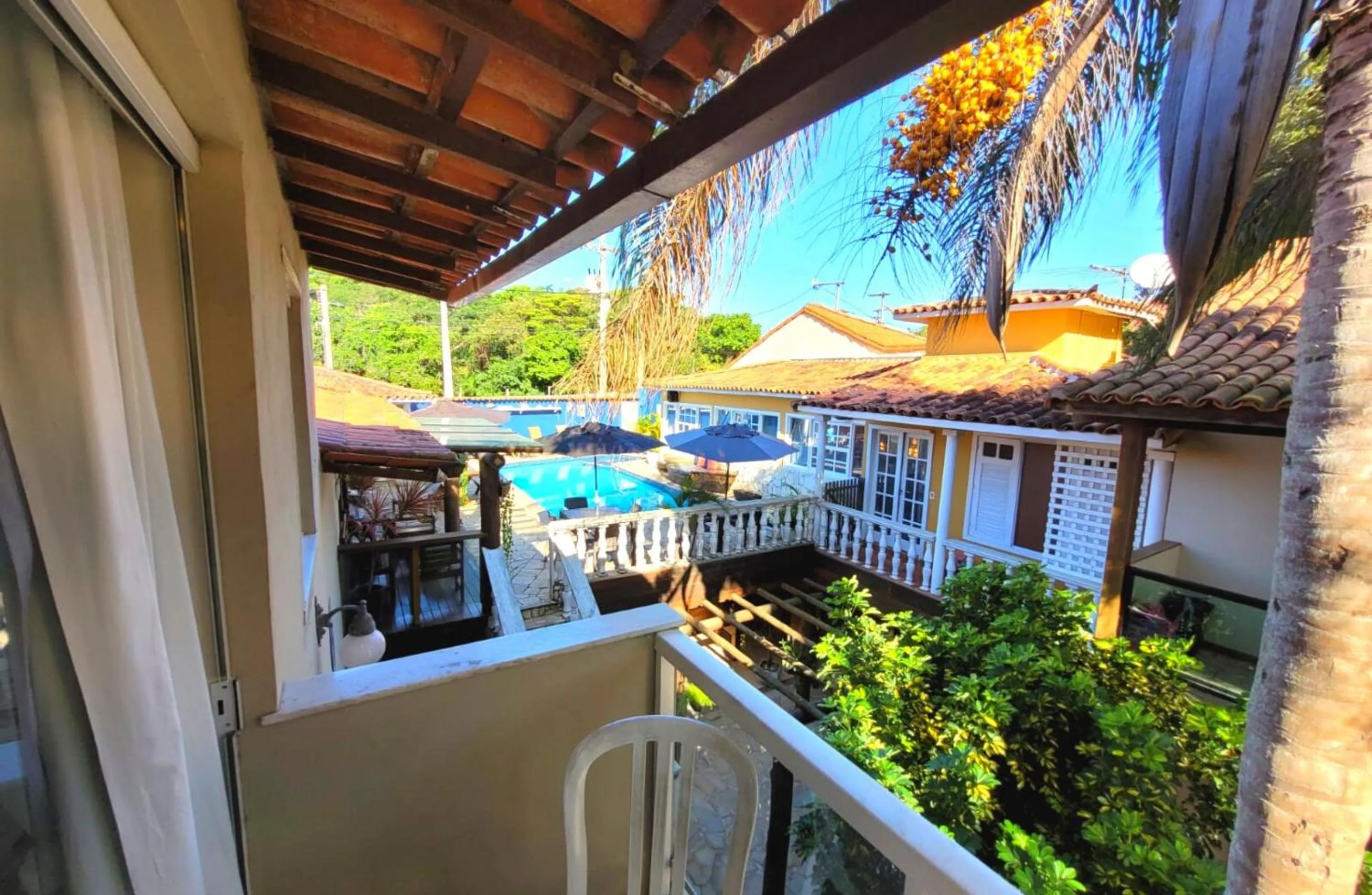Balcony/Terrace in Pousada Solar de Geribá