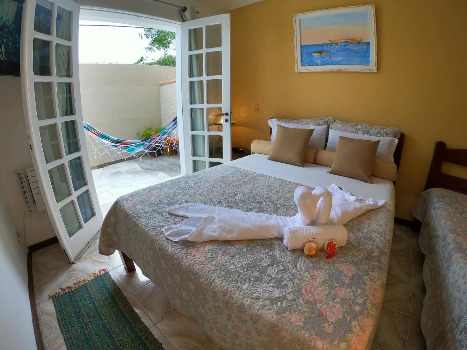 Photo of the whole room, Bed in Pousada Solar de Geribá