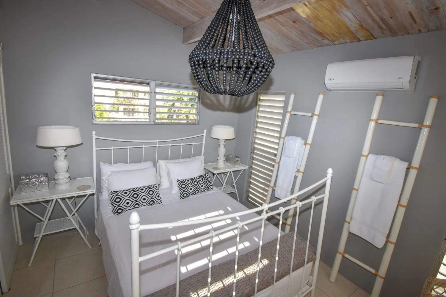 Bed in Antigua Village Beach Resort