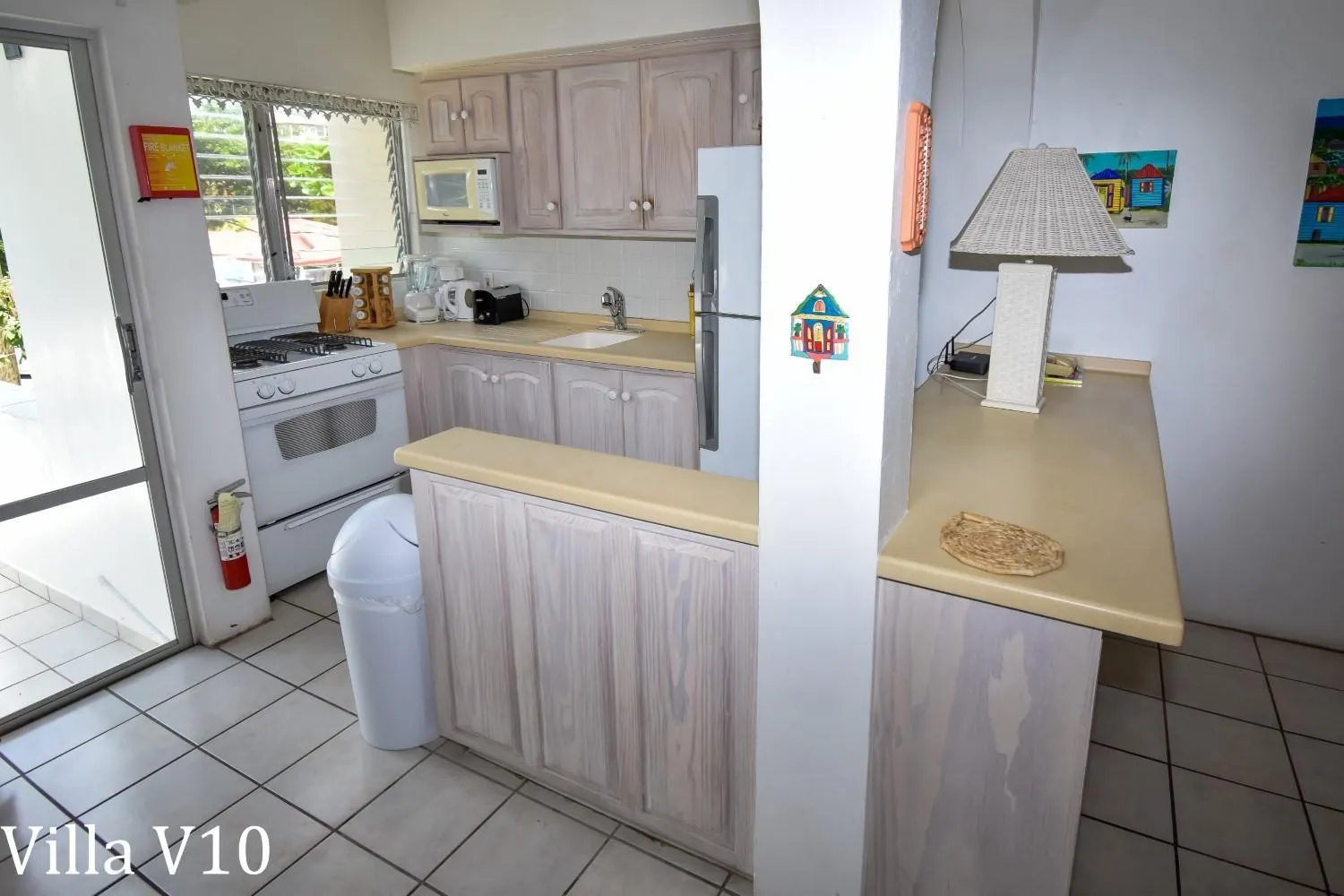 Kitchen or kitchenette in Antigua Village Beach Resort