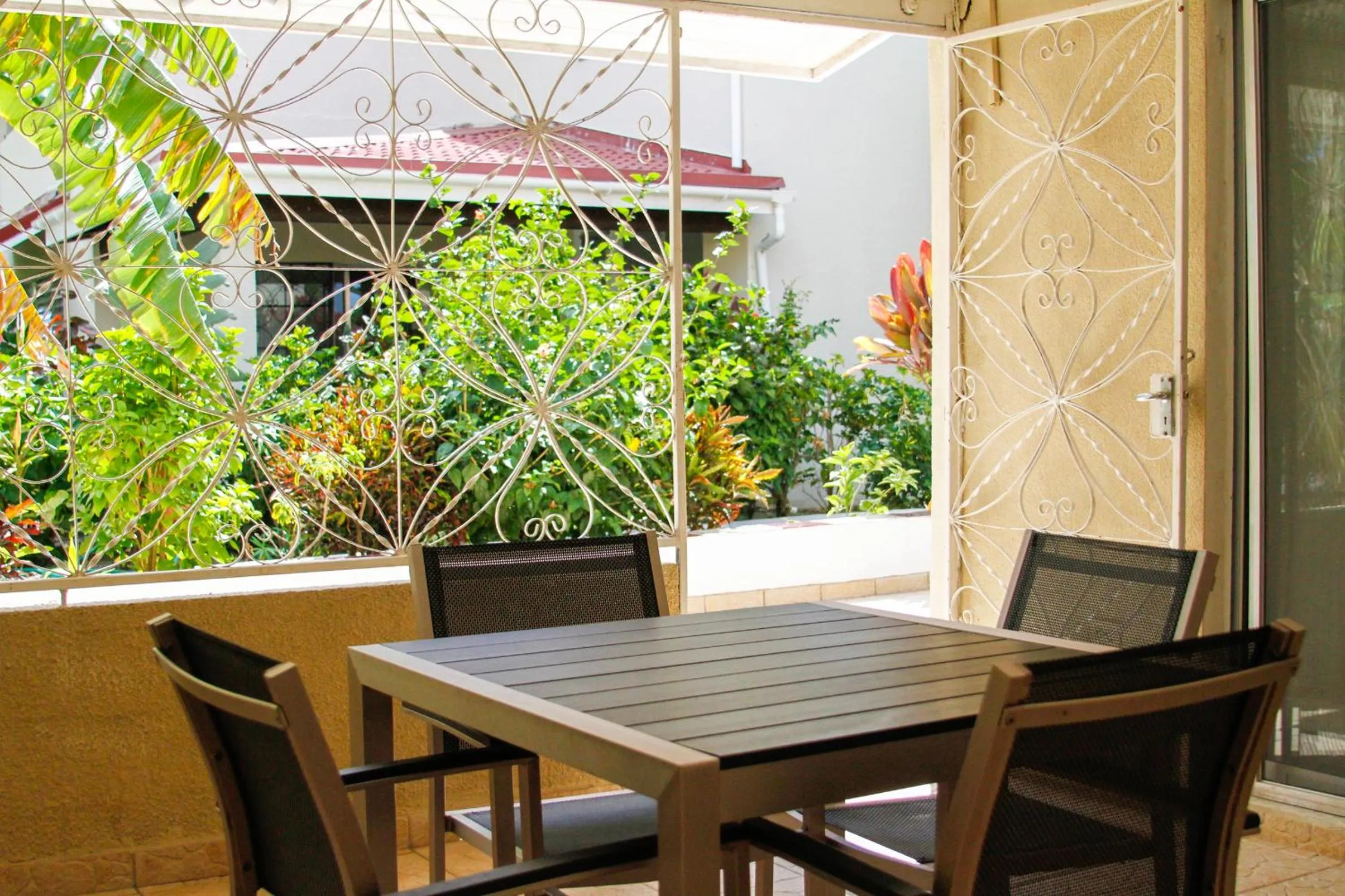 Patio in Antigua Village Beach Resort