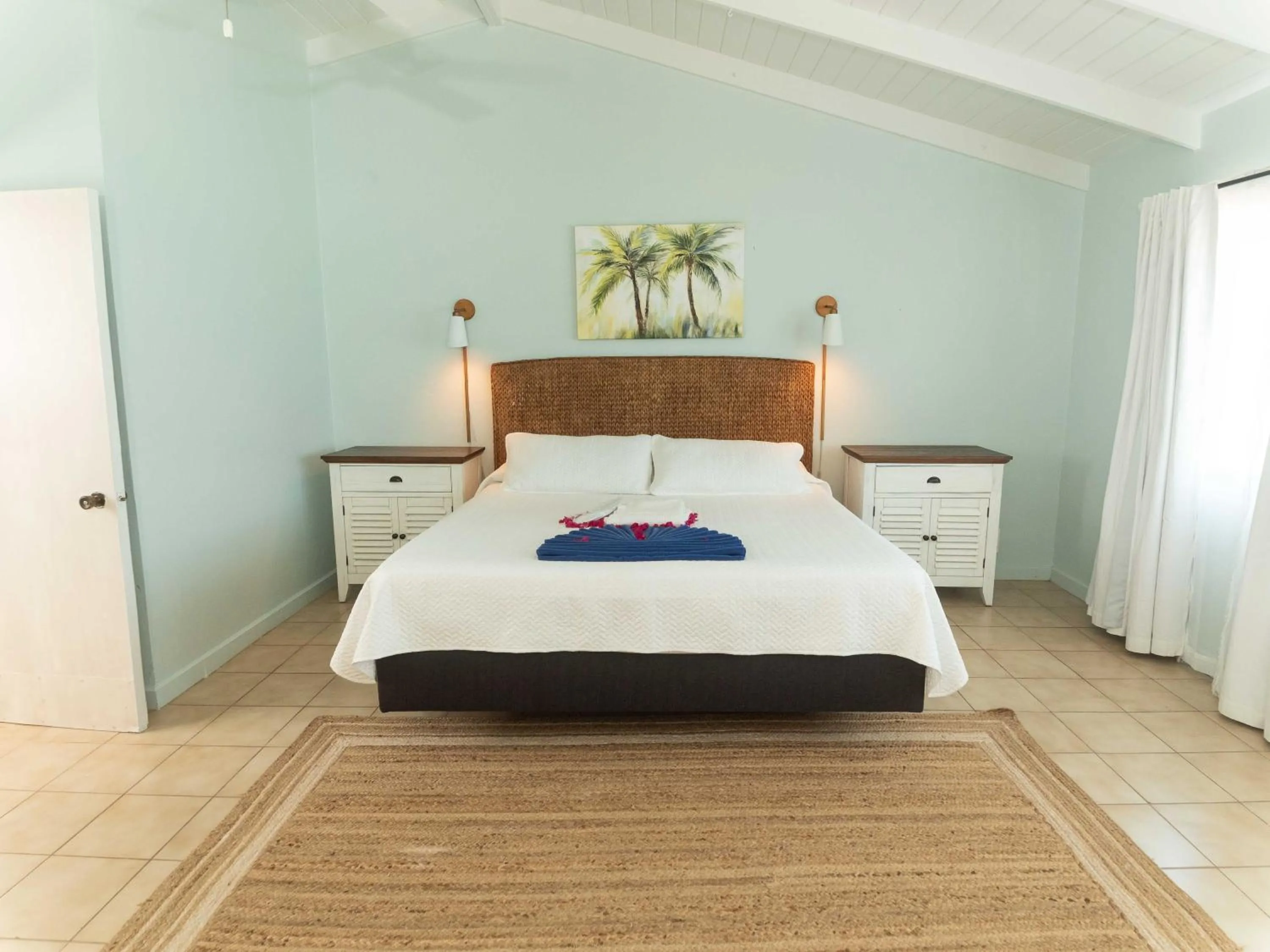 Bedroom, Bed in Antigua Village Beach Resort