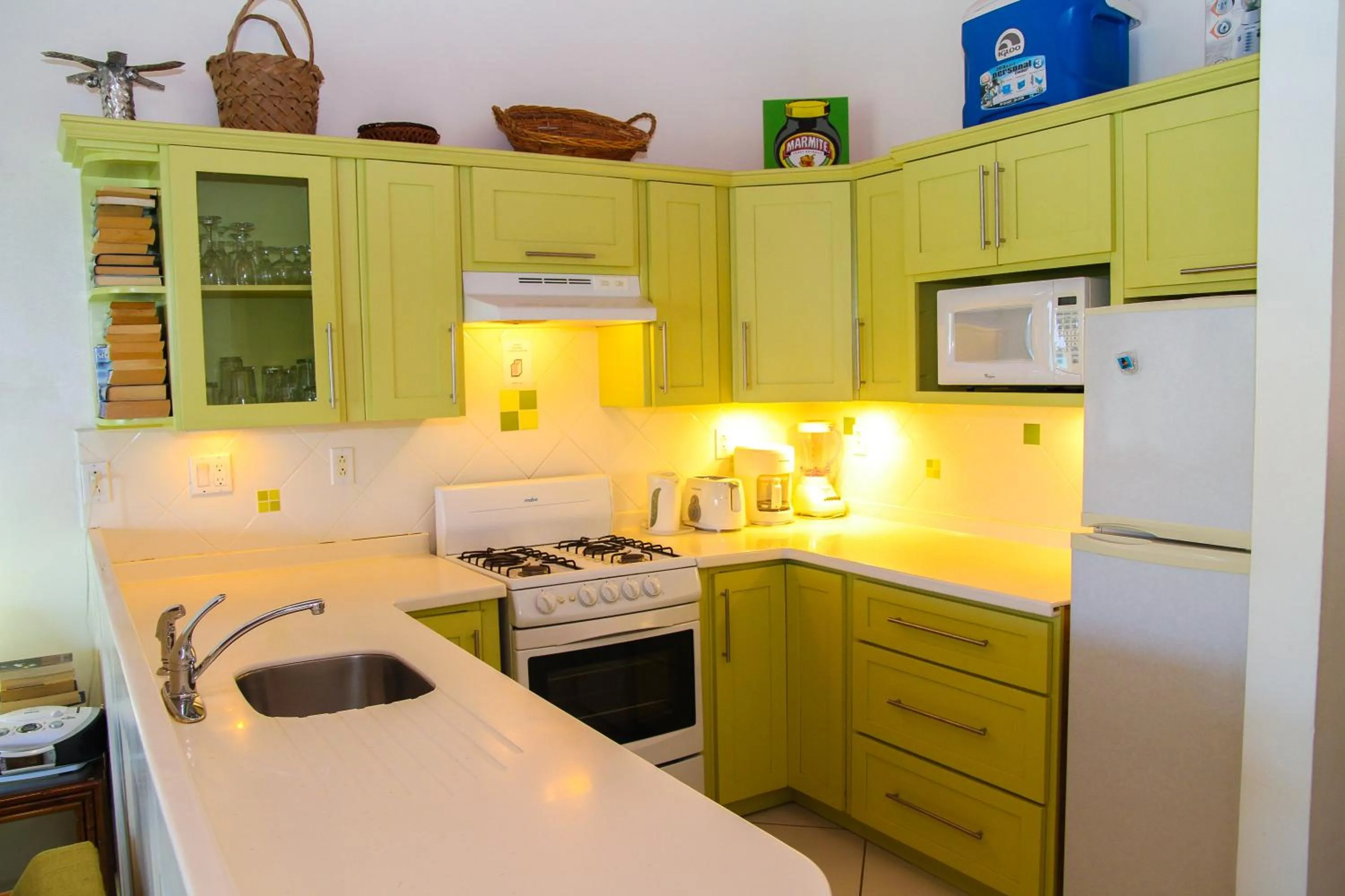 Kitchen or kitchenette in Antigua Village Beach Resort
