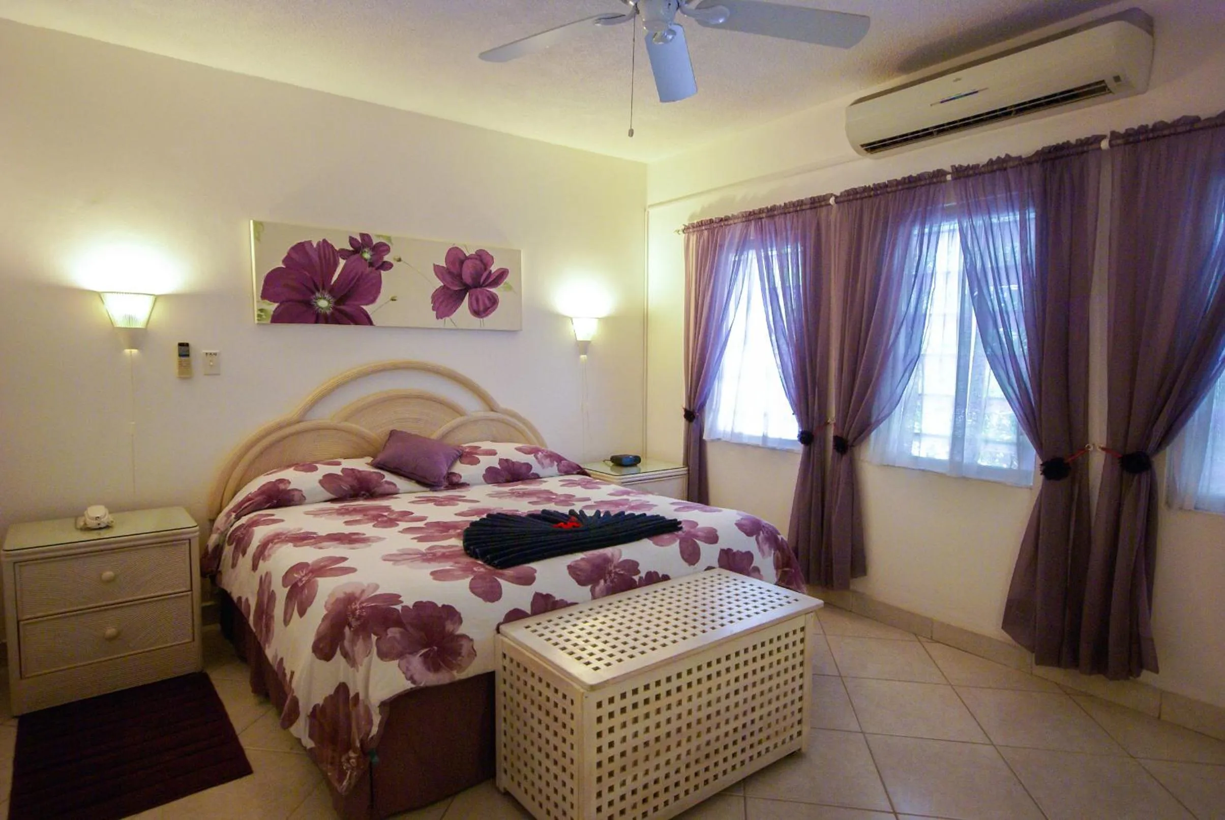 Bed in Antigua Village Beach Resort