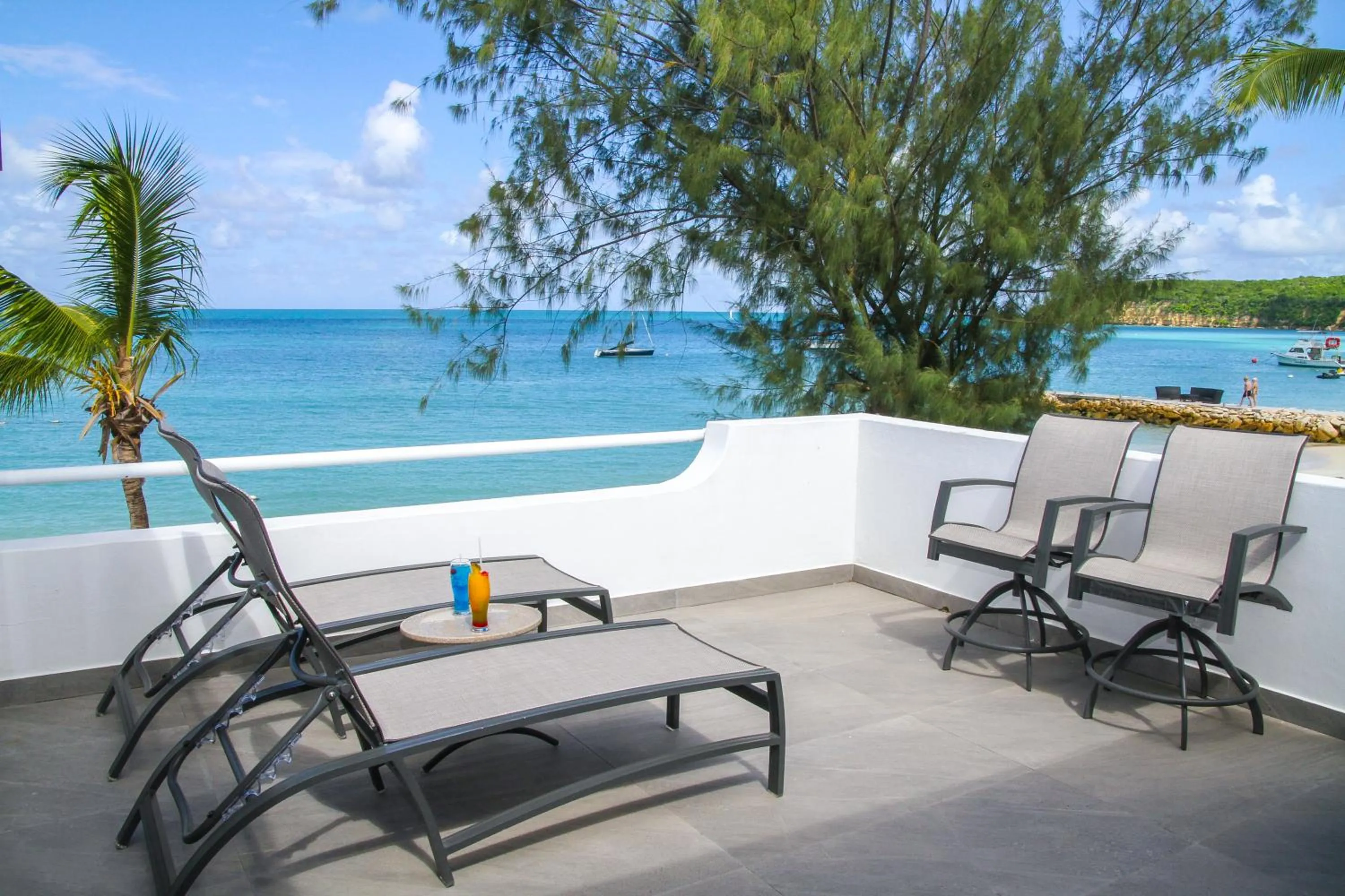 Patio in Antigua Village Beach Resort